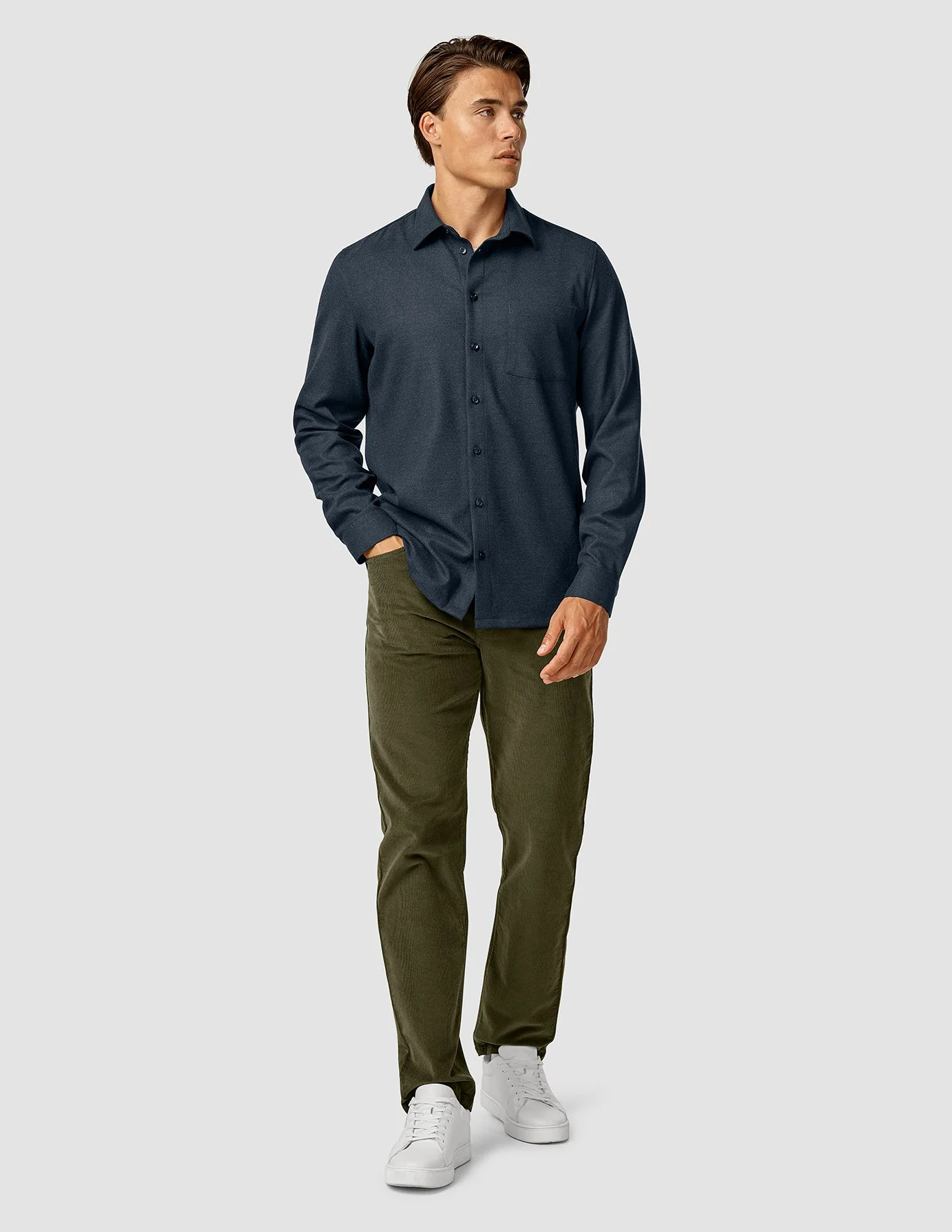 Casual Shirt Dark Navy - Image 2