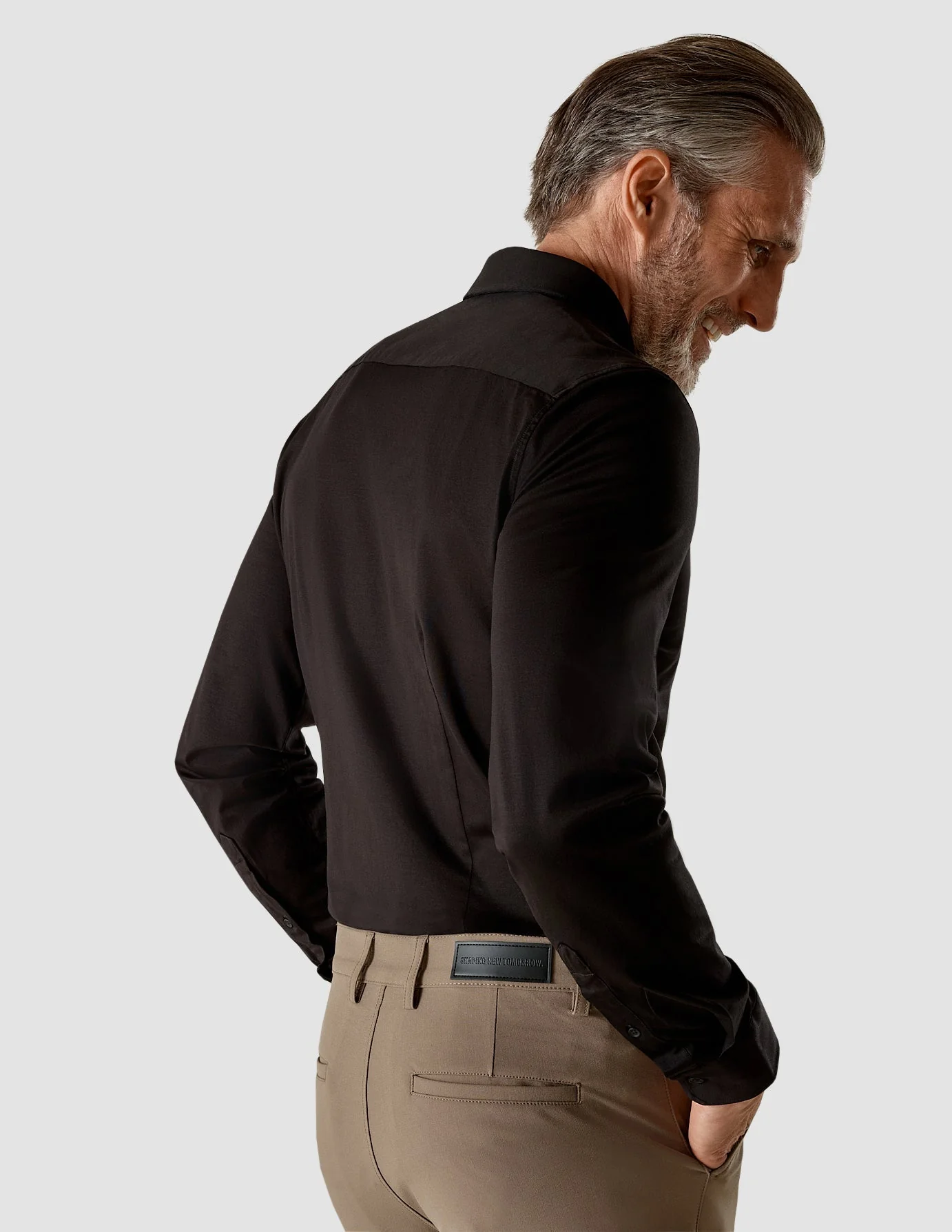 Classic Shirt Black Regular - Image 4