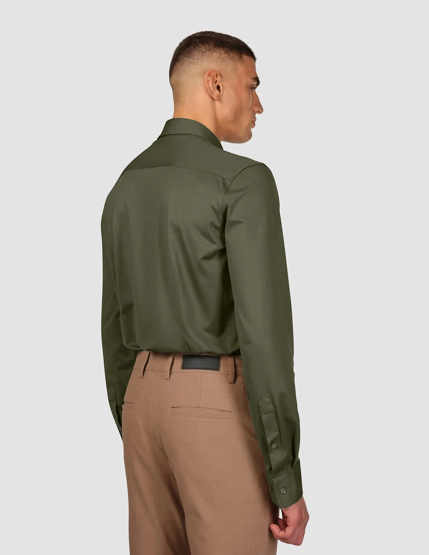 Classic Hemd Clover Green Slim - Image 4