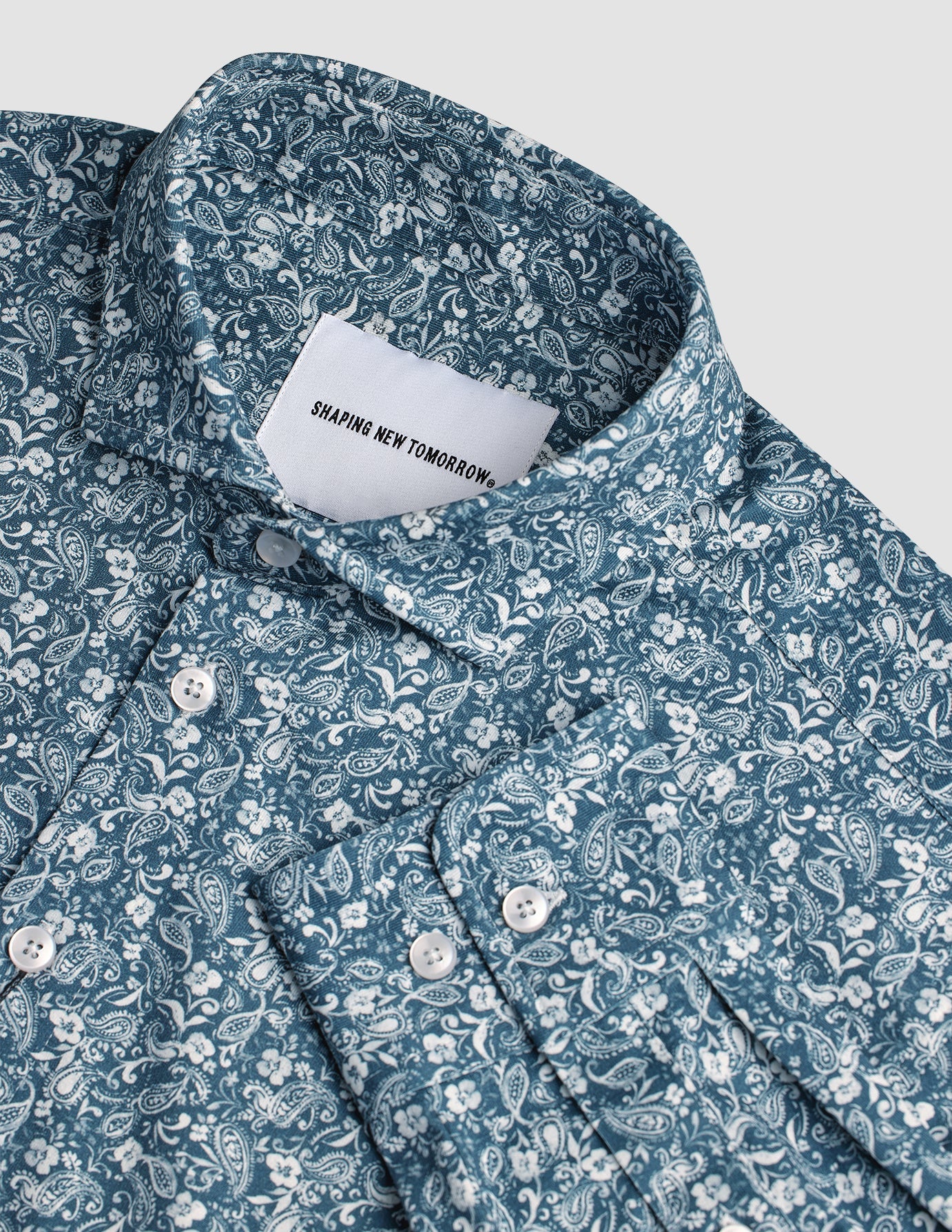 Classic Shirt Regular Midnight Bloom - Image 7