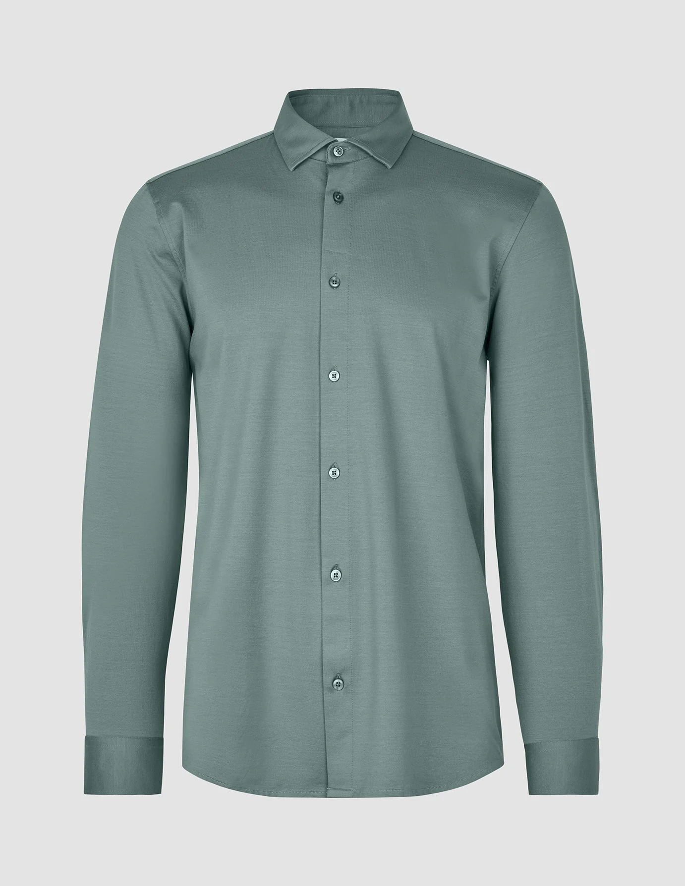 Classic Shirt Mist Green Slim - Image 3