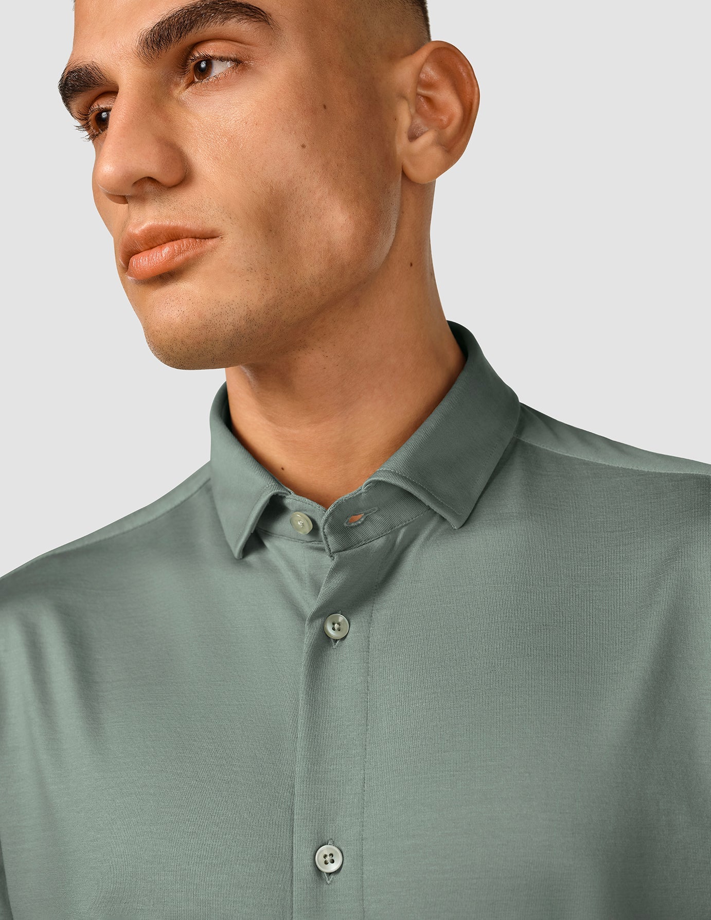 Classic Hemd Pistachio Regular - Image 6