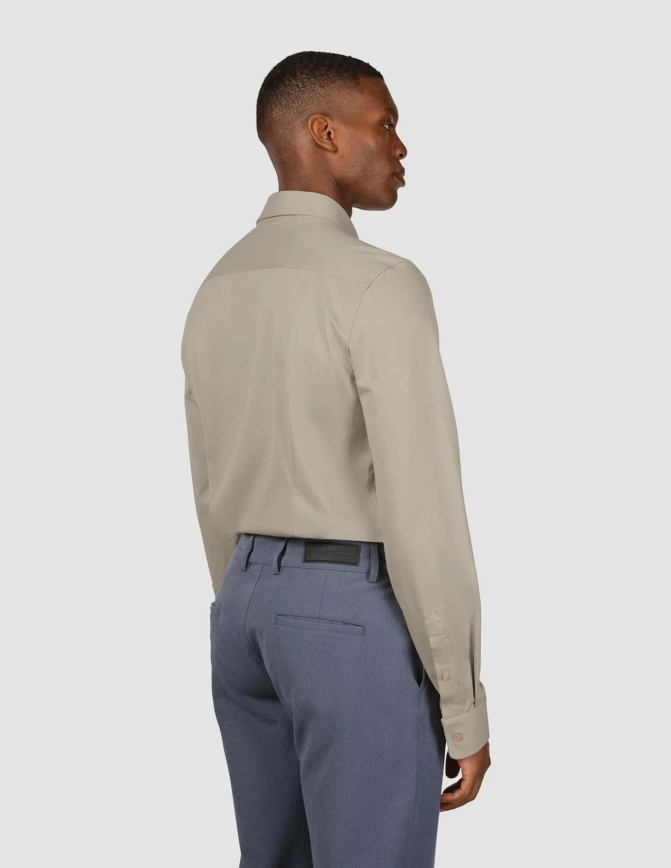 Classic Hemd Stone Beige Regular - Image 4