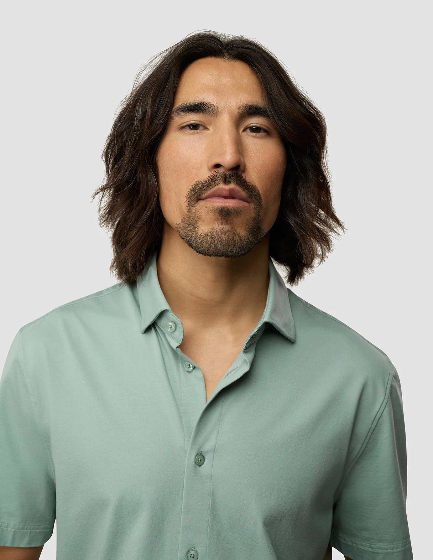Classic Short Sleeve Shirt Fresh Green - Image 4