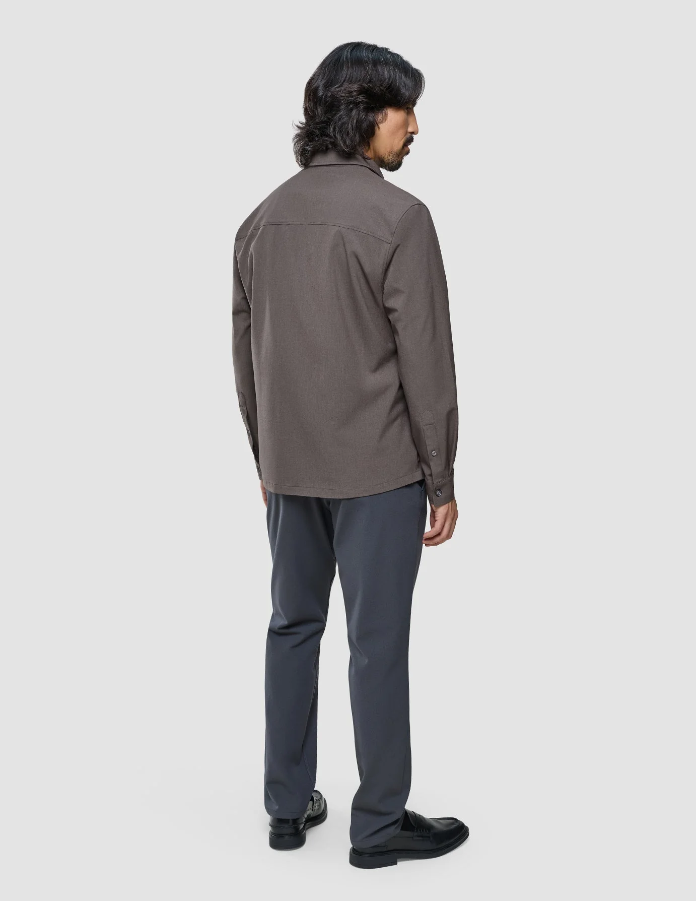 Ease Overshirt Mocha - Image 5