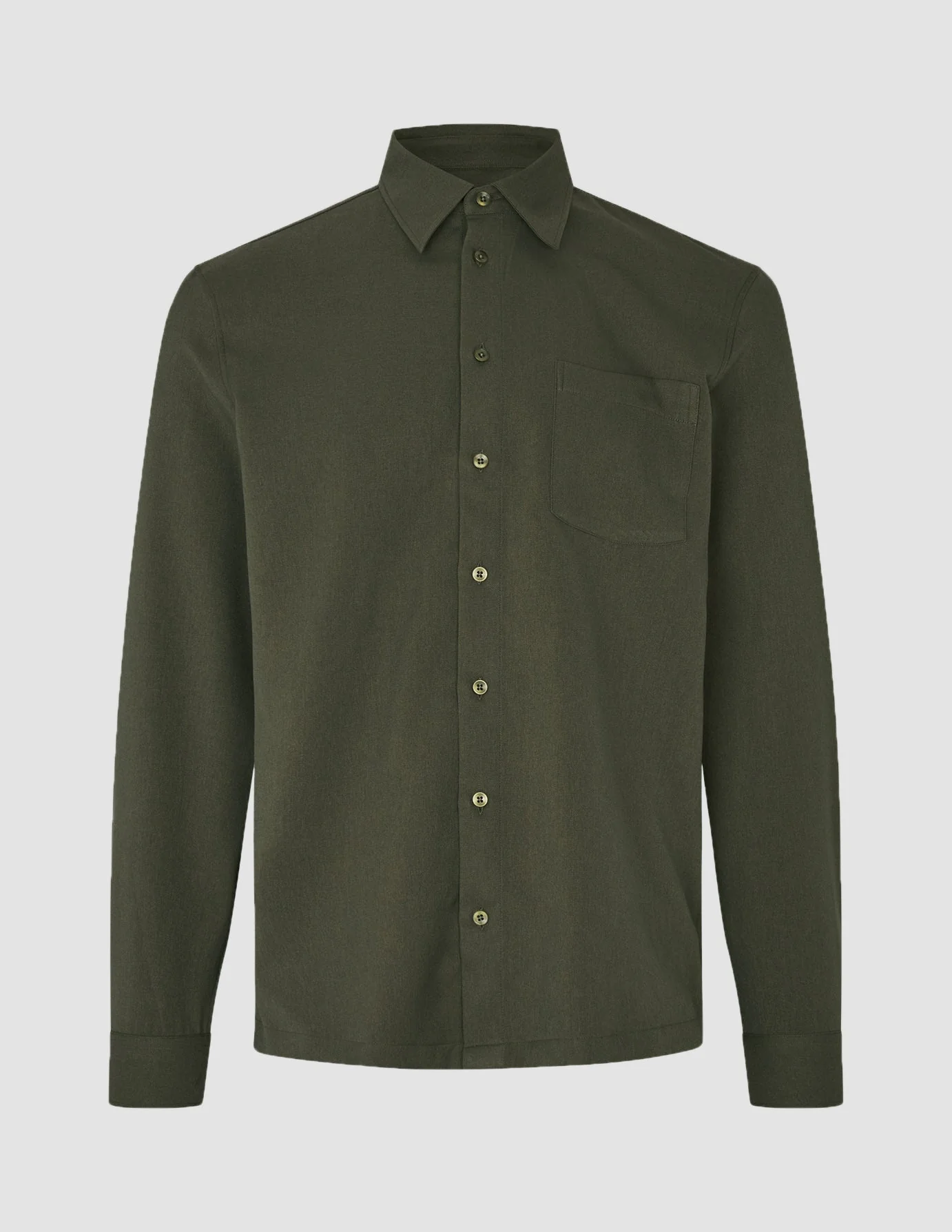 Effortless Shirt Clover Green - Image 3