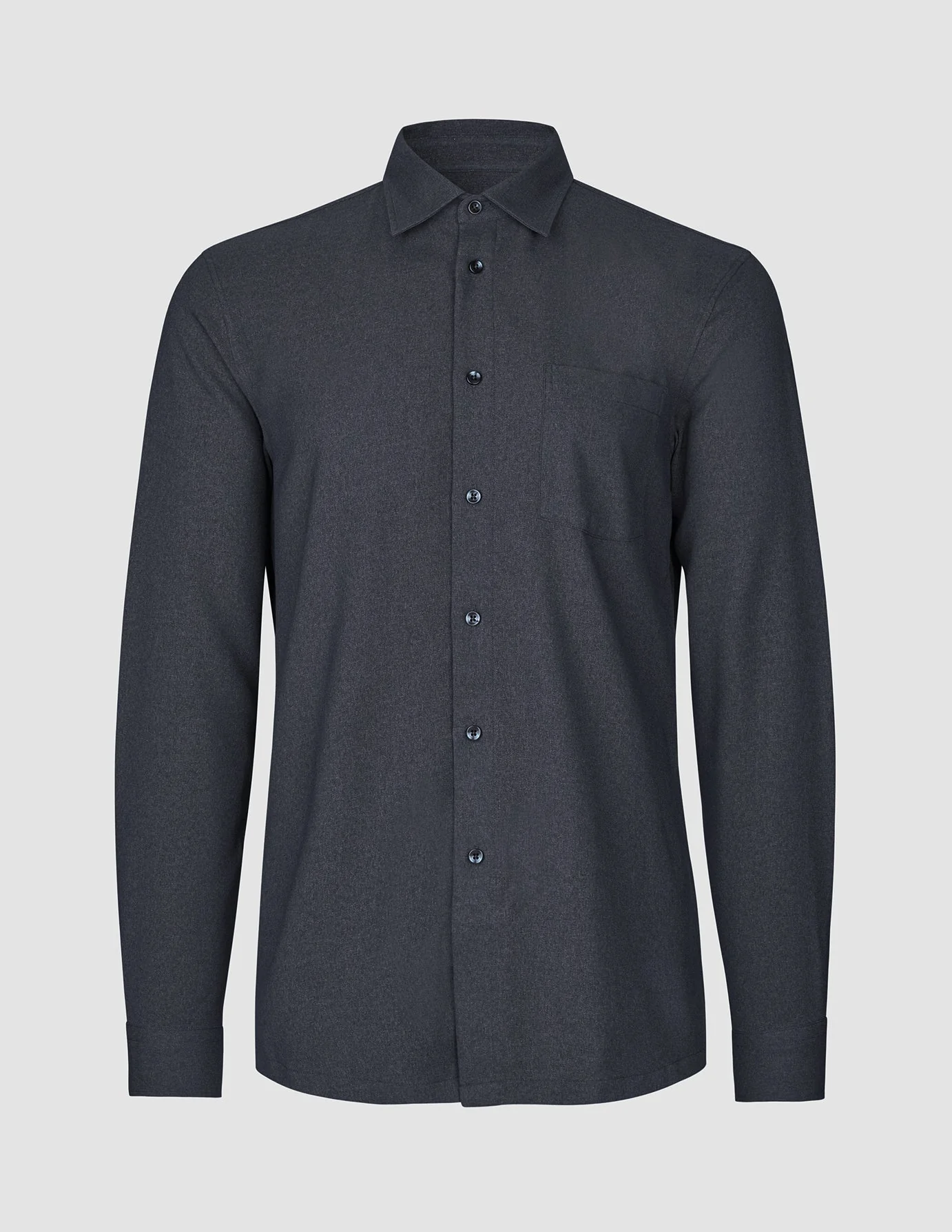 Effortless Shirt Dark Grey - Image 3