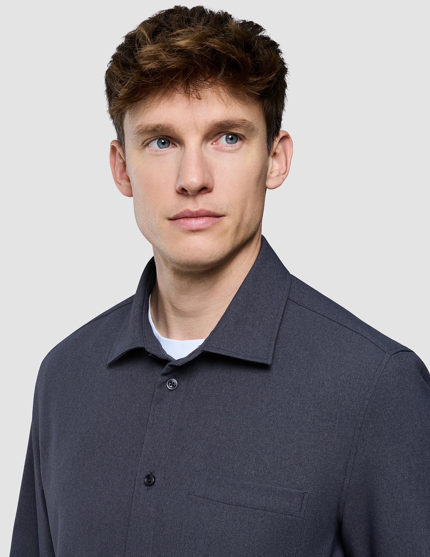 Effortless Shirt Dark Grey - Image 5