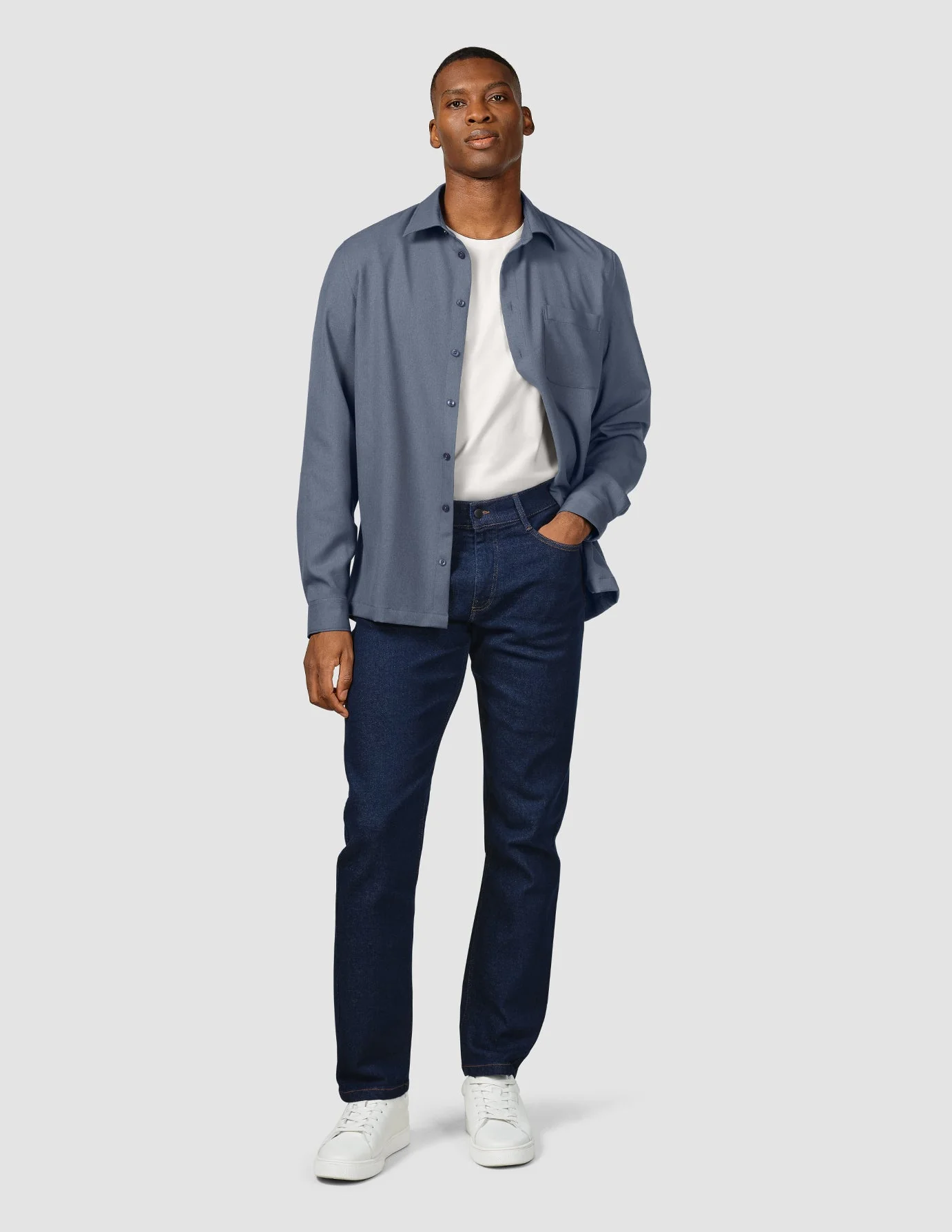 Effortless Shirt Storm Blue - Image 4