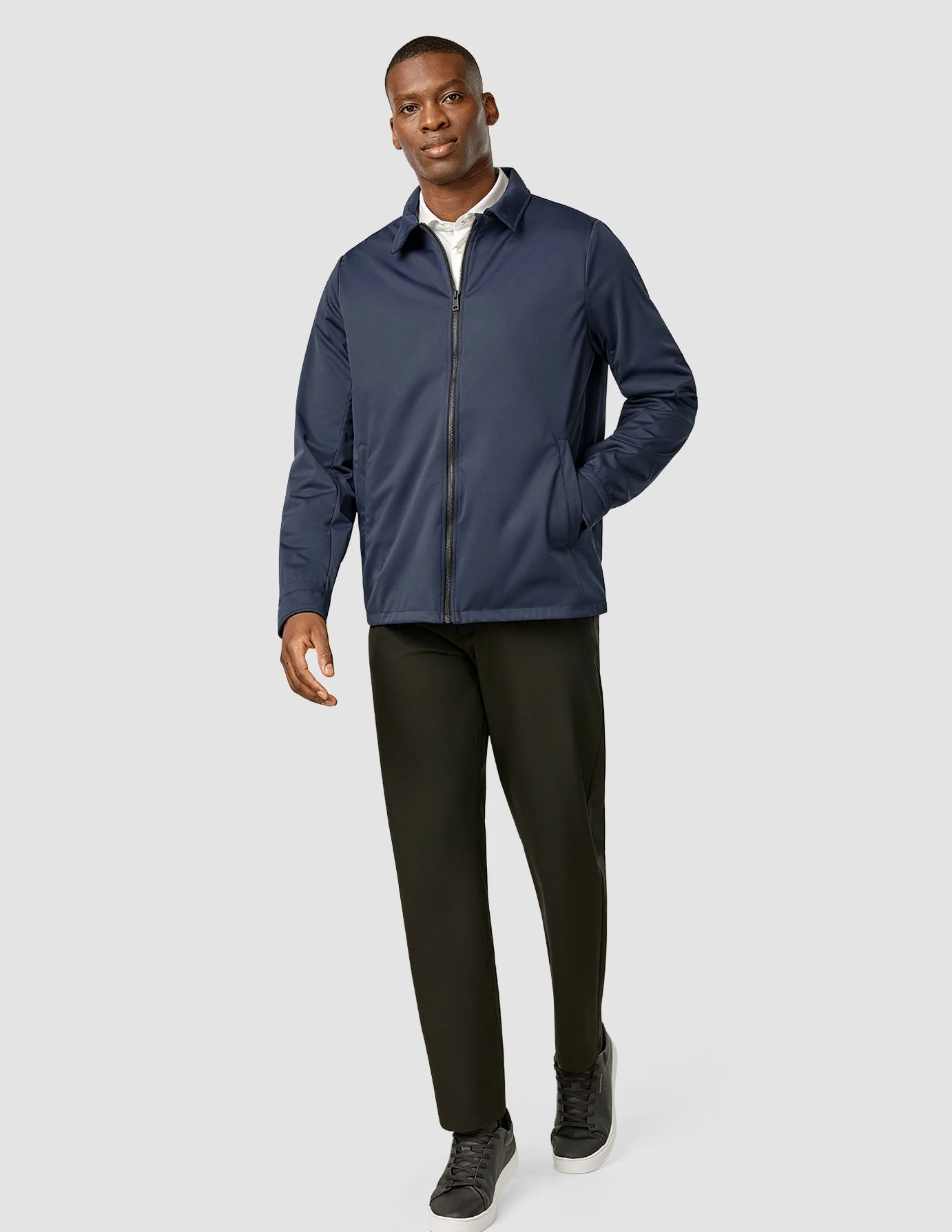 Elements Jacket Dark Navy - Image 2