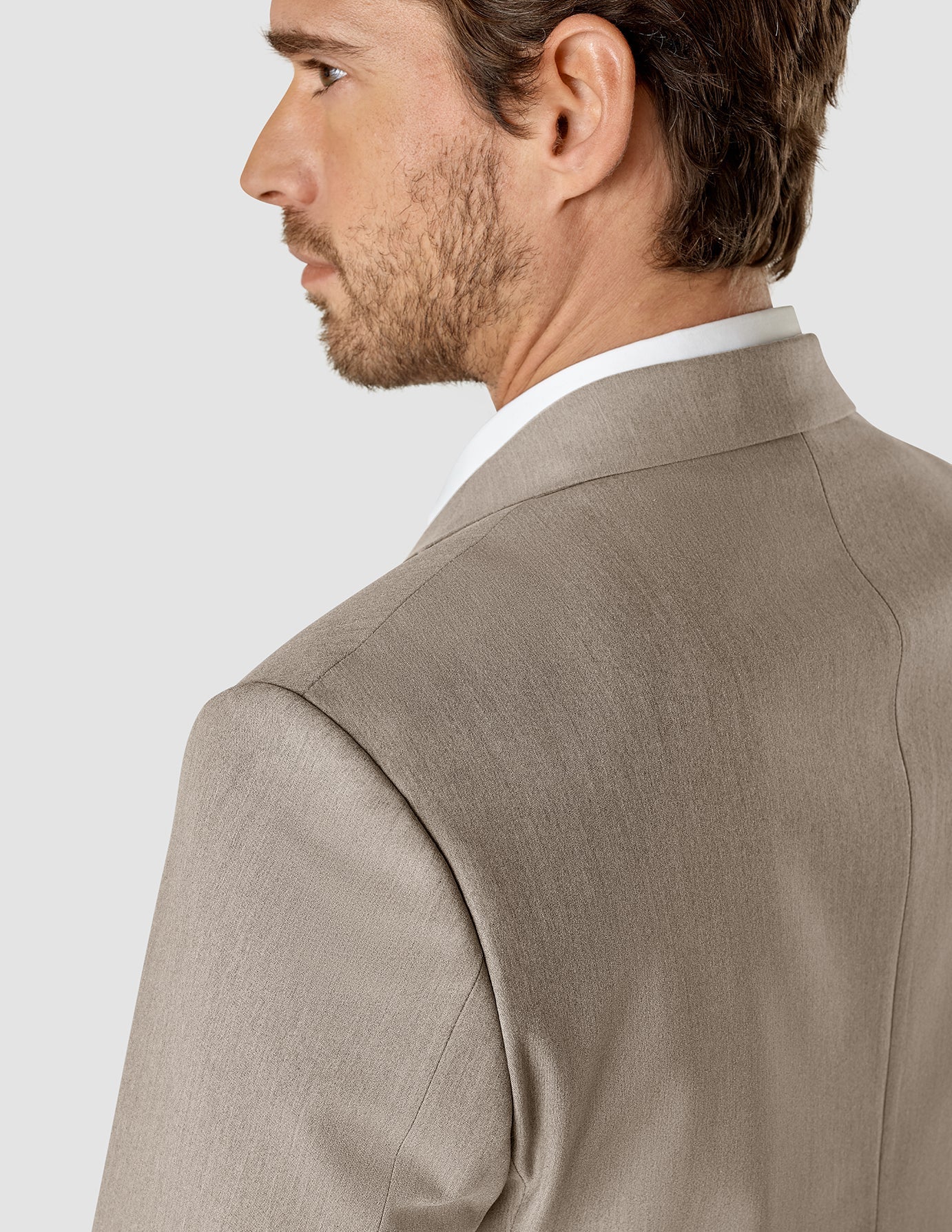 Essential Blazer Beige Melange Regular - Image 5