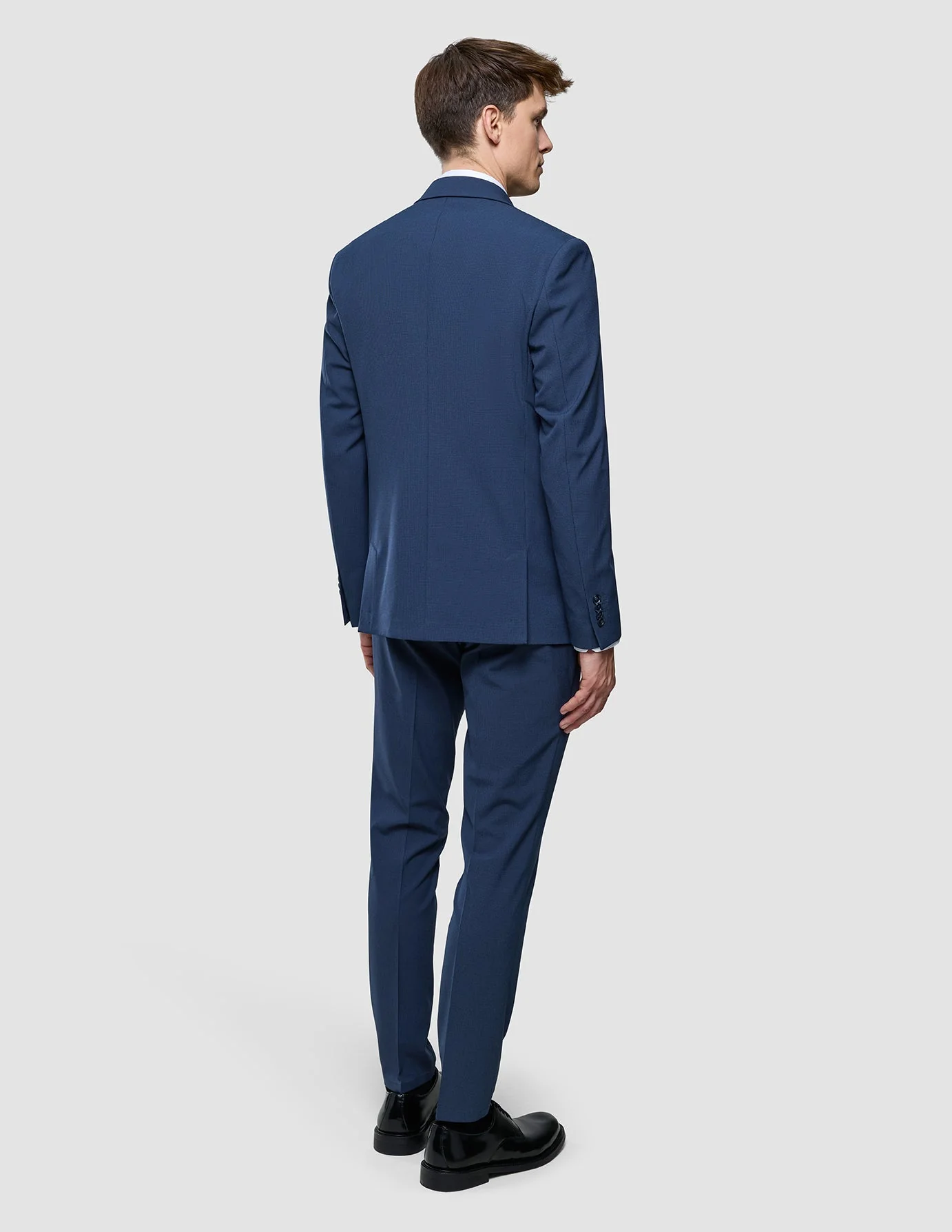 Essential Blazer Slim Navy Checks - Image 4
