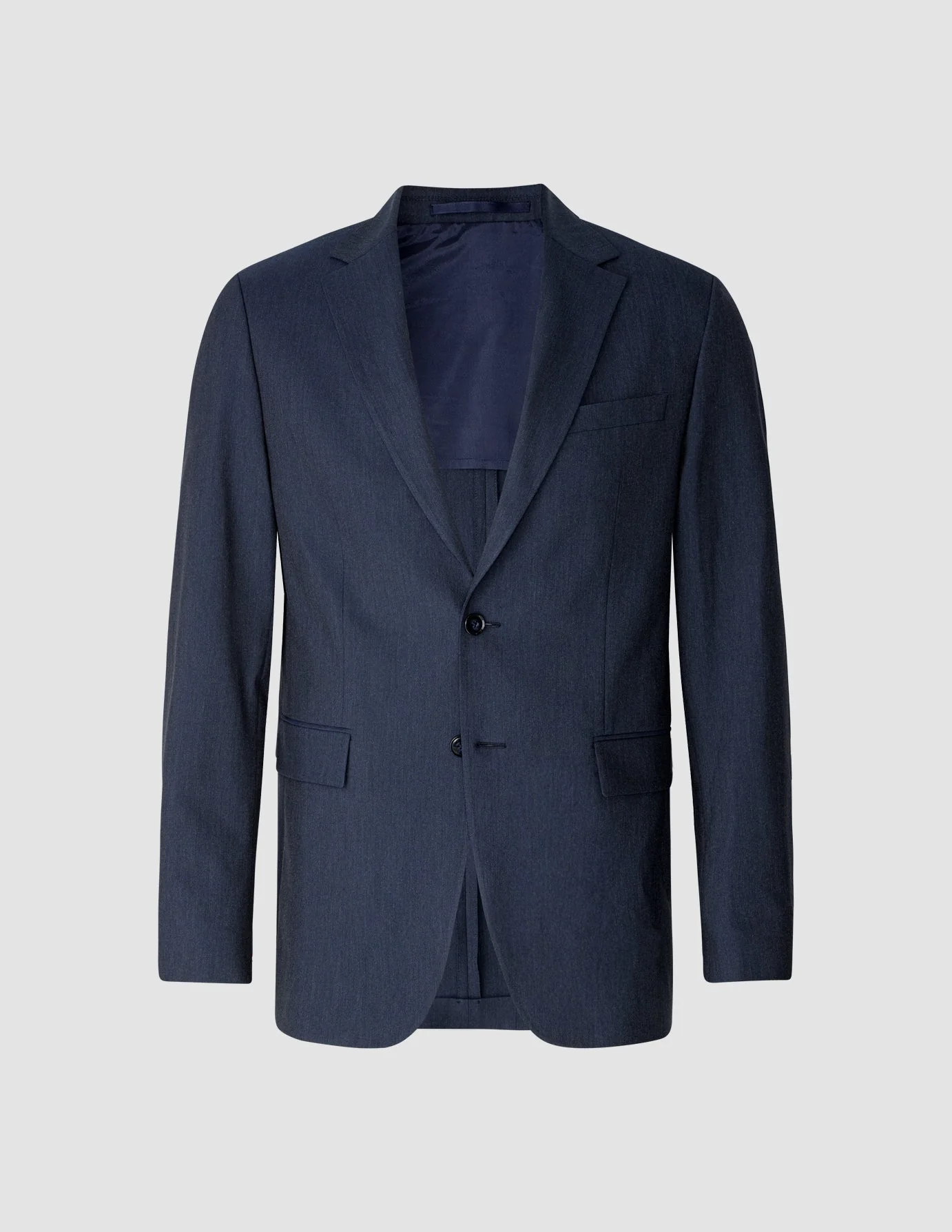 Essential Blazer Navy Melange Regular - Image 3