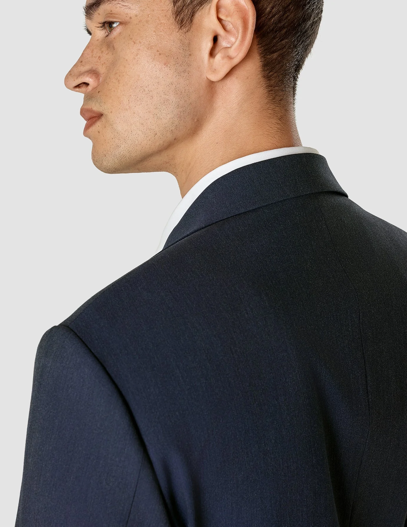 Essential Blazer Navy Melange Regular - Image 5