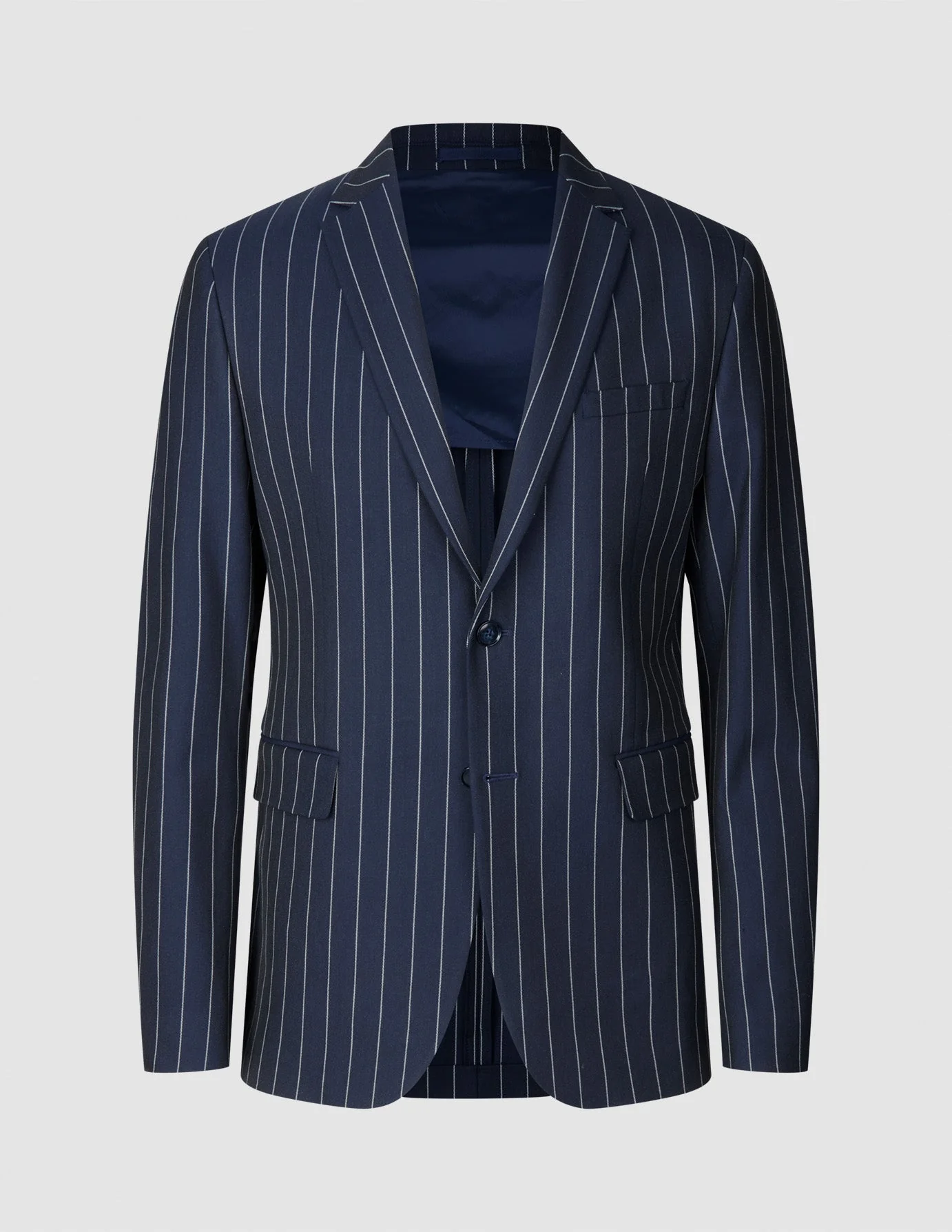 Essential Blazer Navy Stripes Regular - Image 3