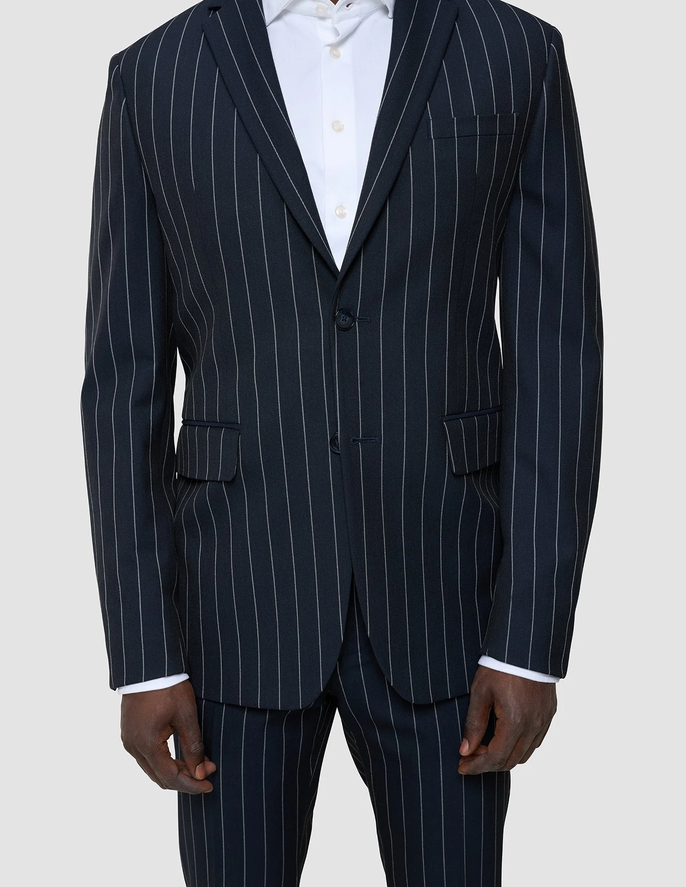 Essential Blazer Navy Stripes Regular - Image 5