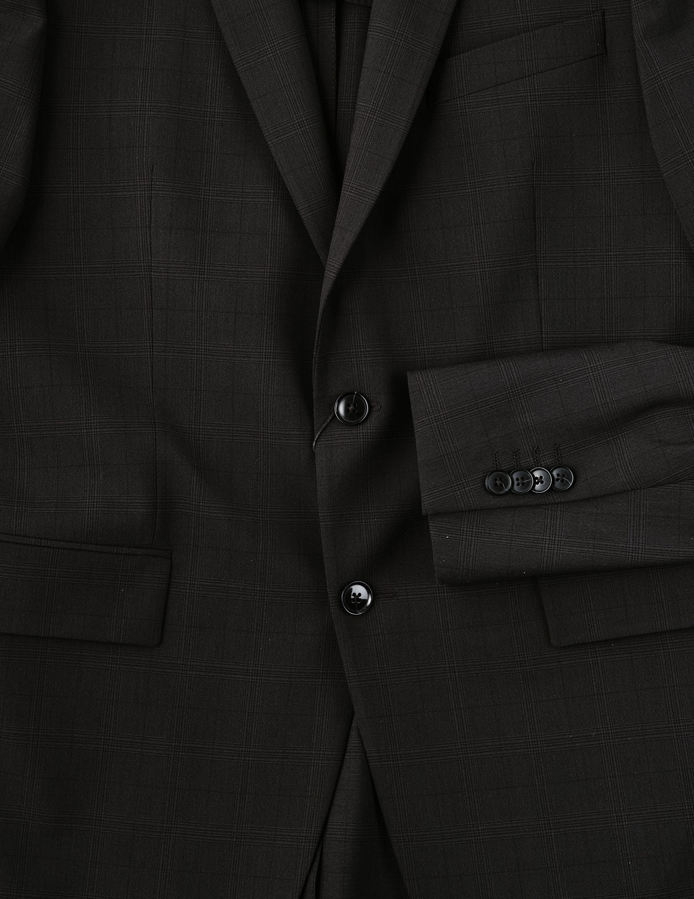 Essential Blazer Regular Black Check - Image 8