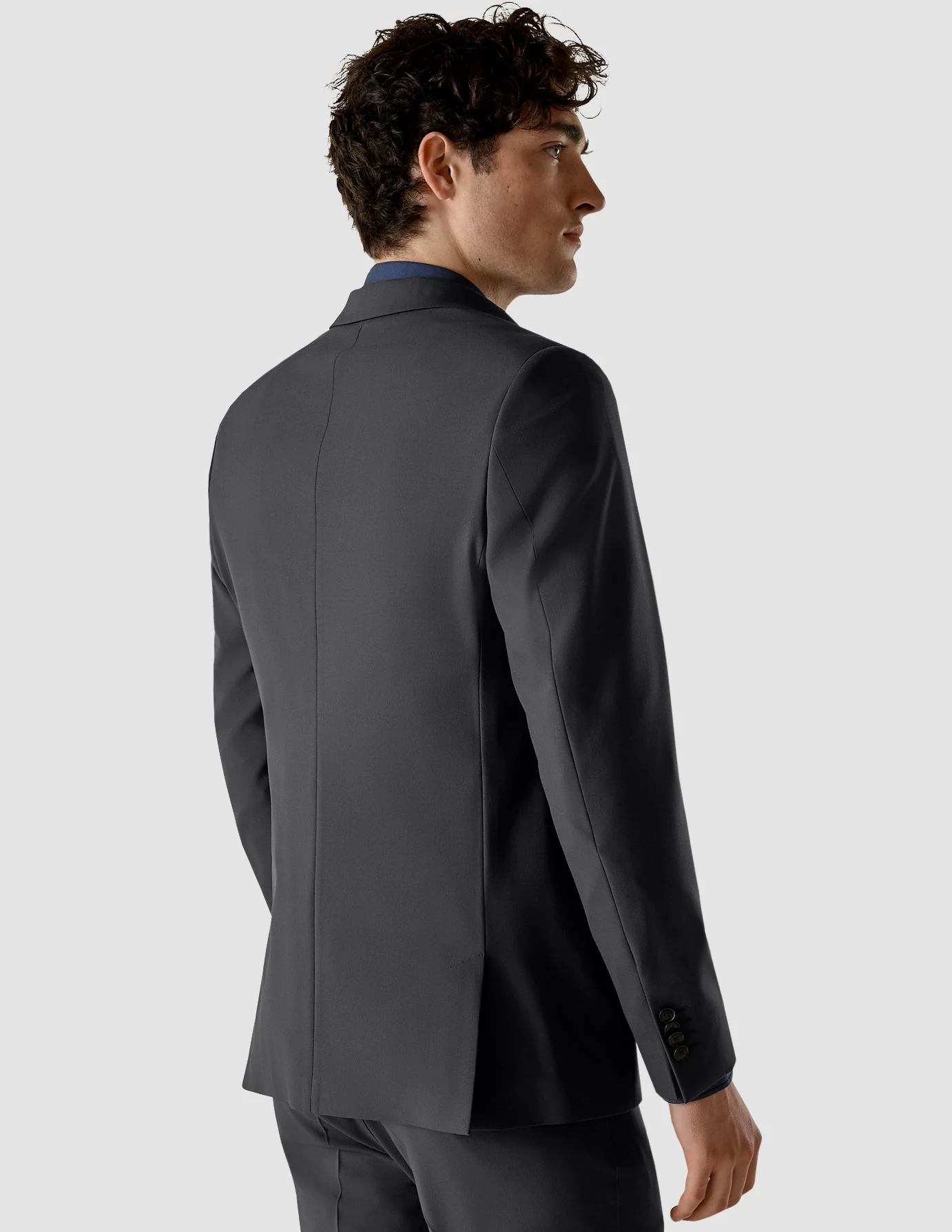 Essential Blazer Regular Dark Shadow - Image 13