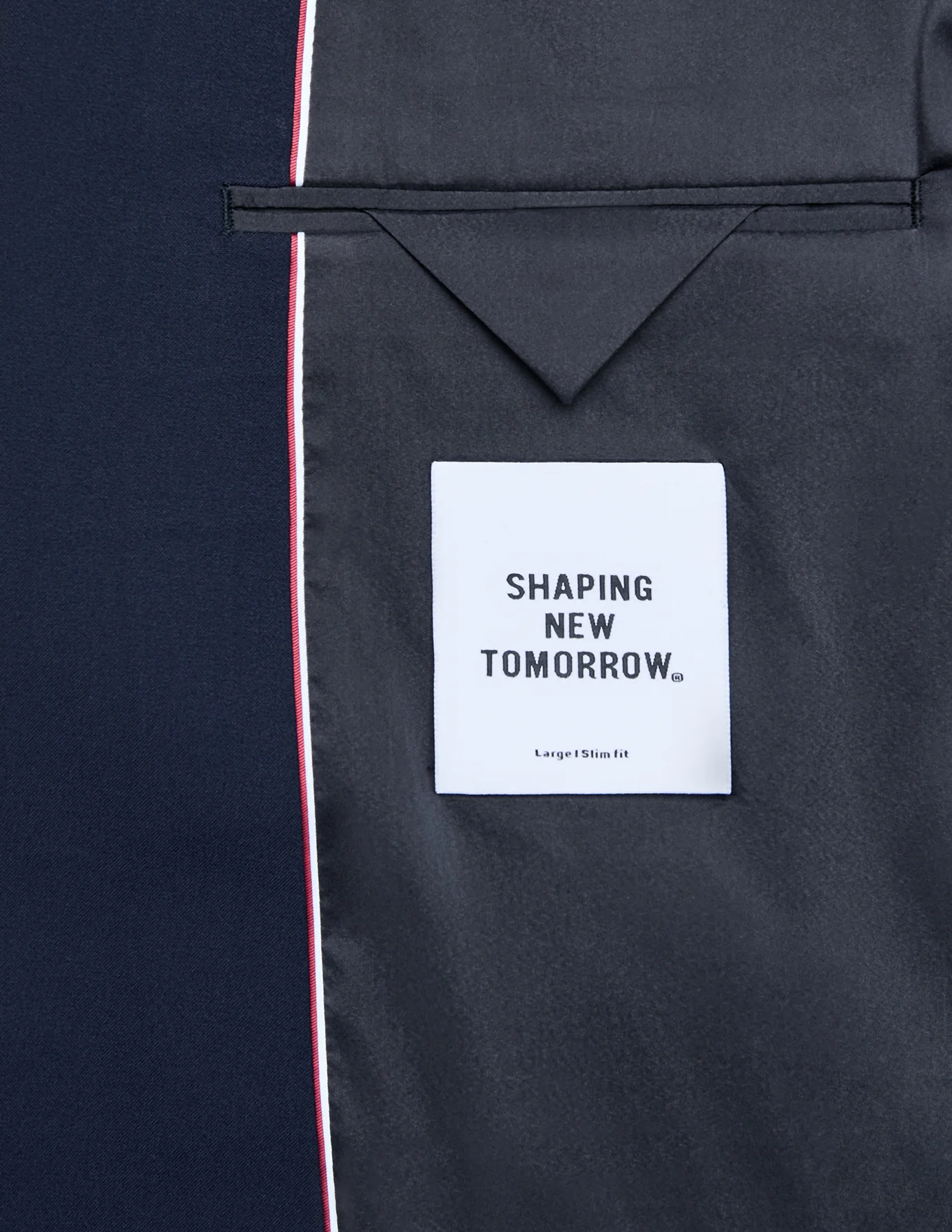 Essential Blazer Regular Midnight Blue - Image 8