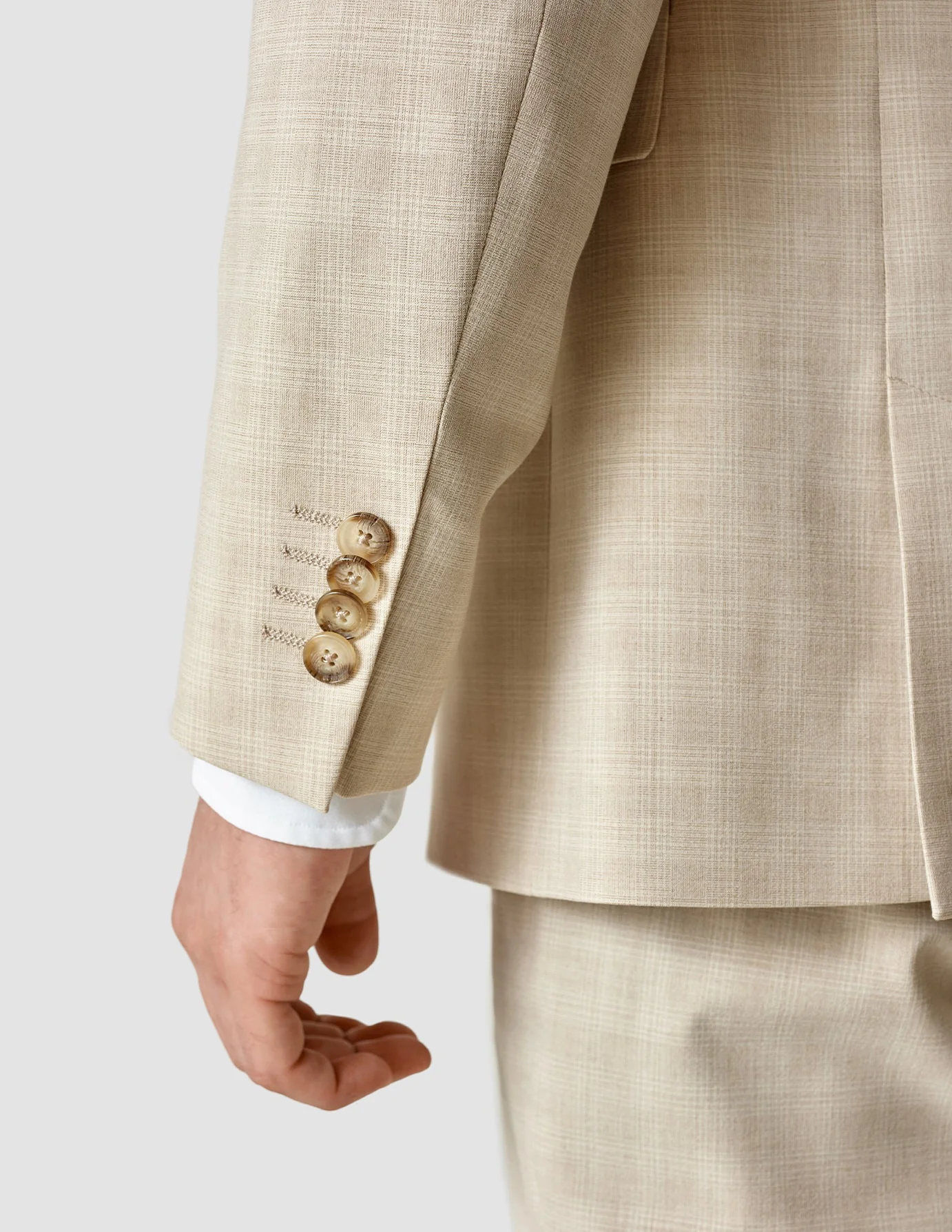 Essential Easy Blazer Regular Warm Sand - Image 5