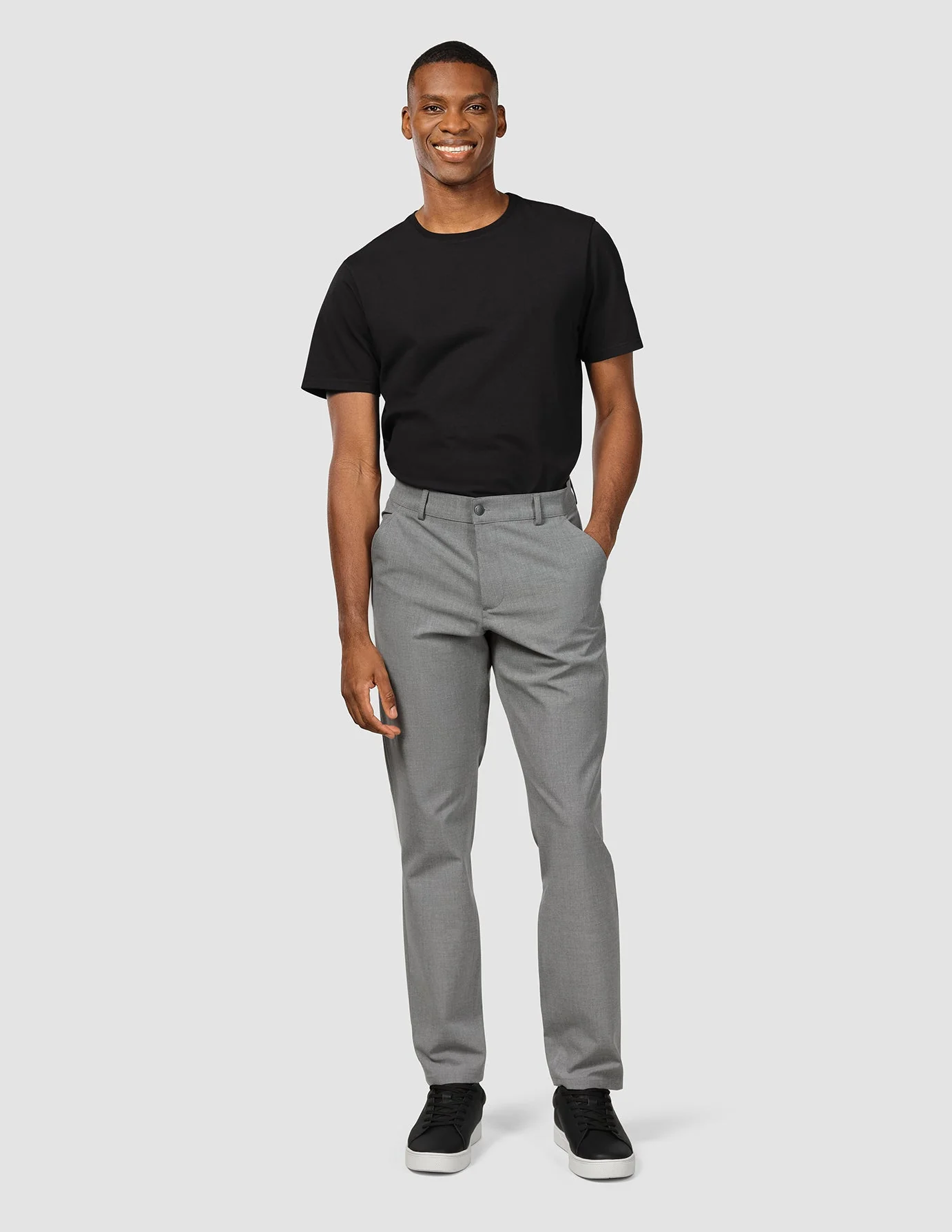 Essential Pants Regular Cloud Grey - Image 2