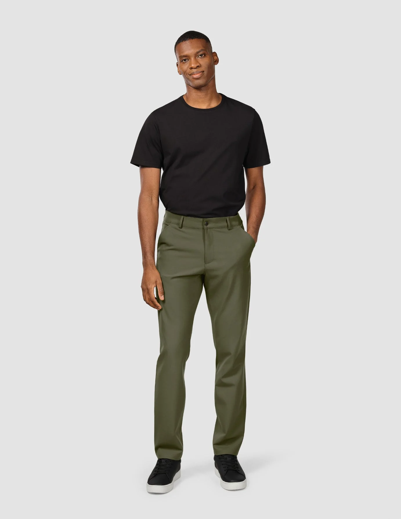 Essential Pants Regular Clover Green - Image 2
