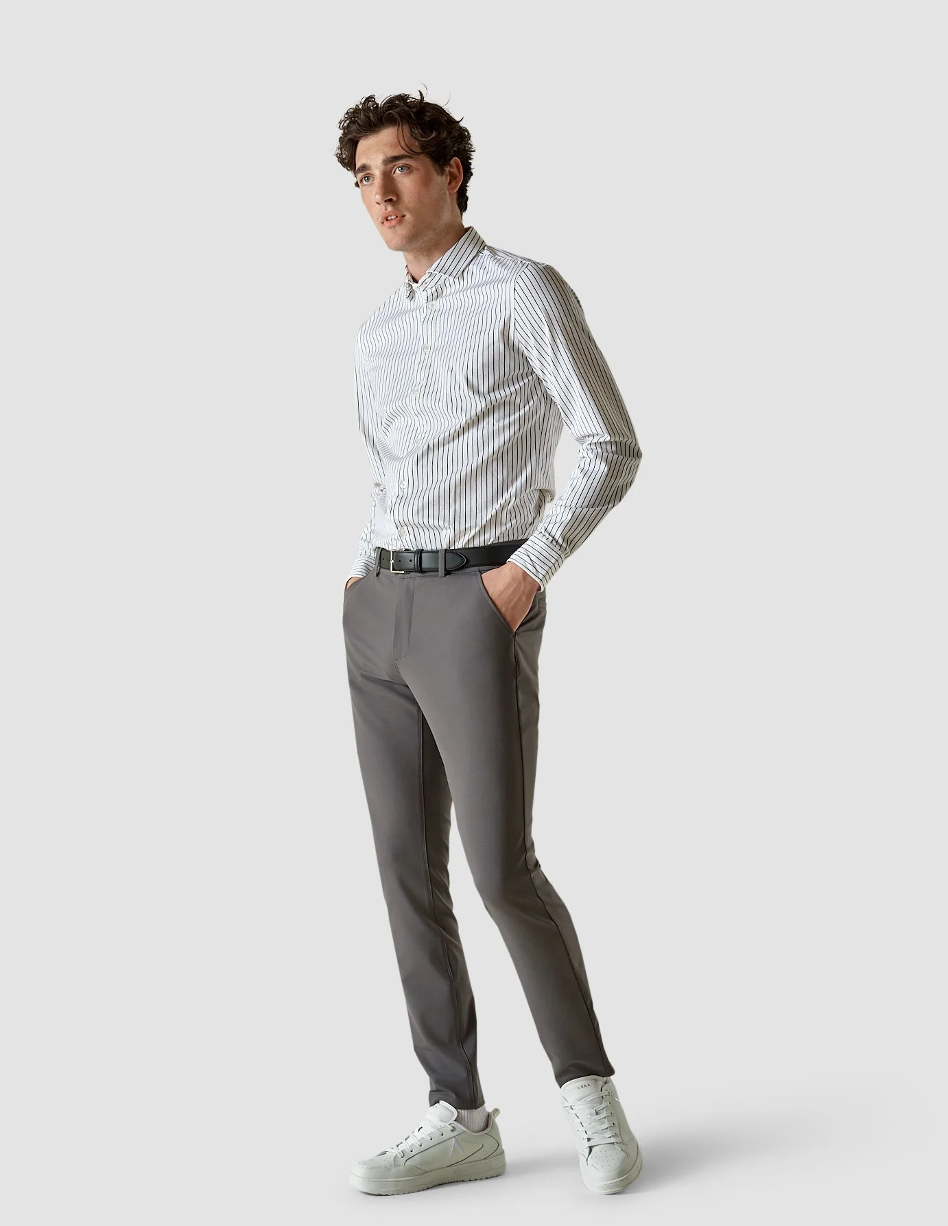 Essential Pants Regular Grey - Image 2