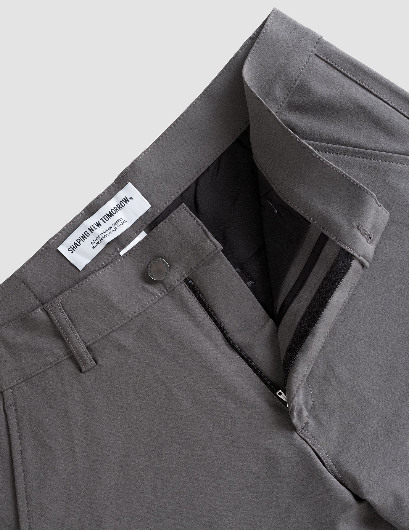 Essential Pants Regular Grey - Image 8