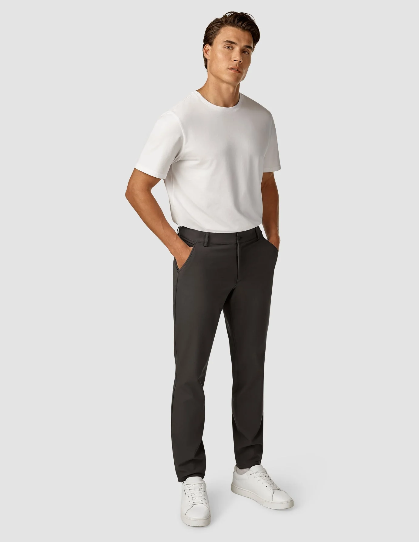 Essential Pants Regular Dark Shadow - Image 2