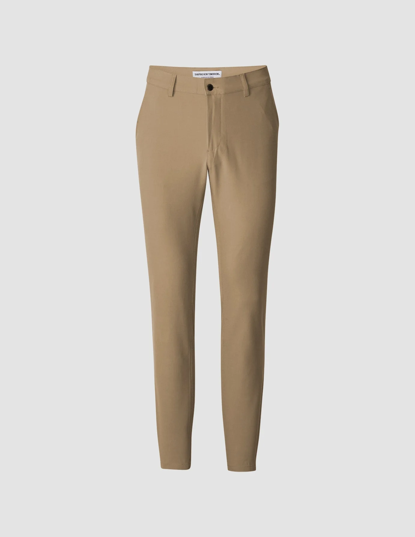 Essential Pants Regular Khaki - Image 3