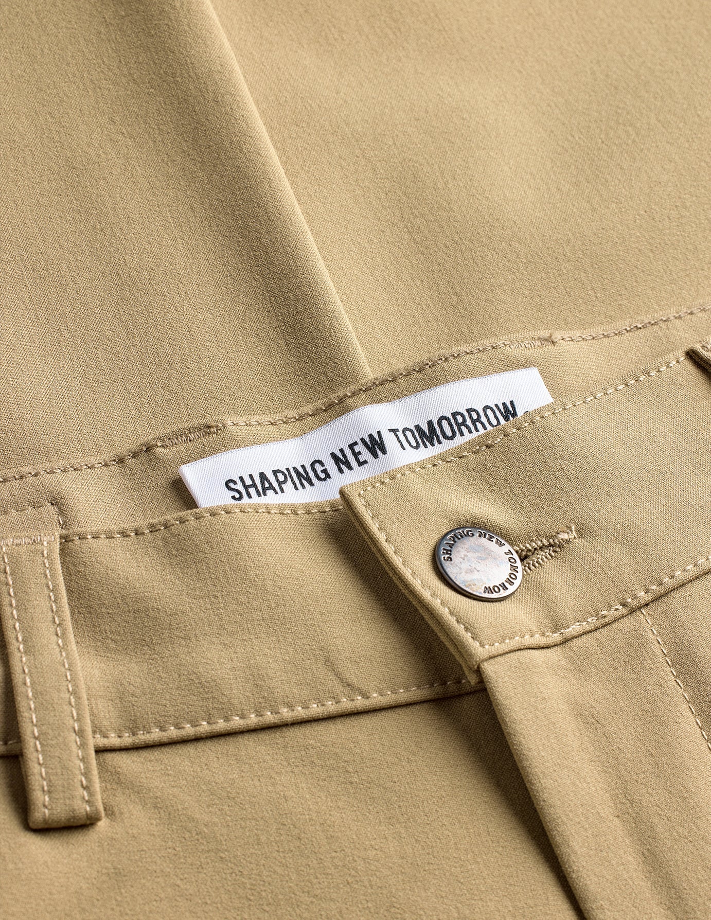Essential Pants Regular Khaki - Image 8