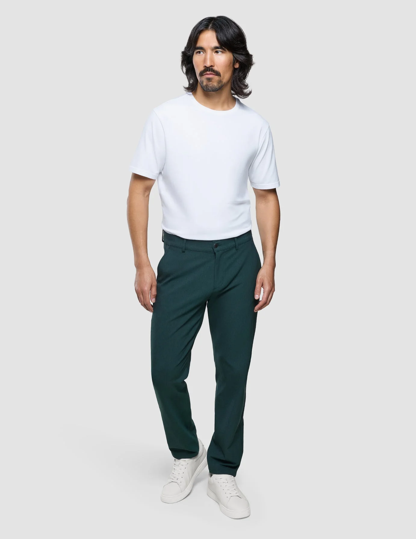 Essential Pants Regular Pine Green - Image 2