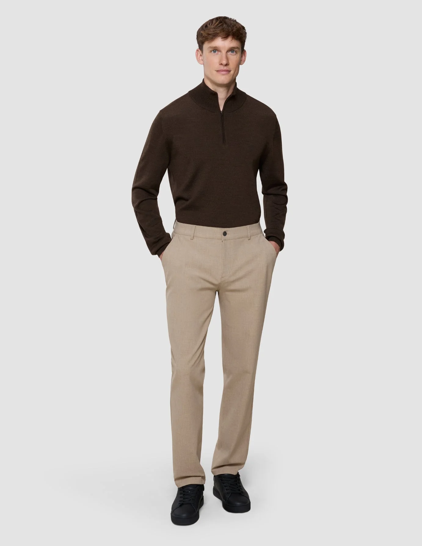 Essential Pants Regular Sand Grain - Image 2