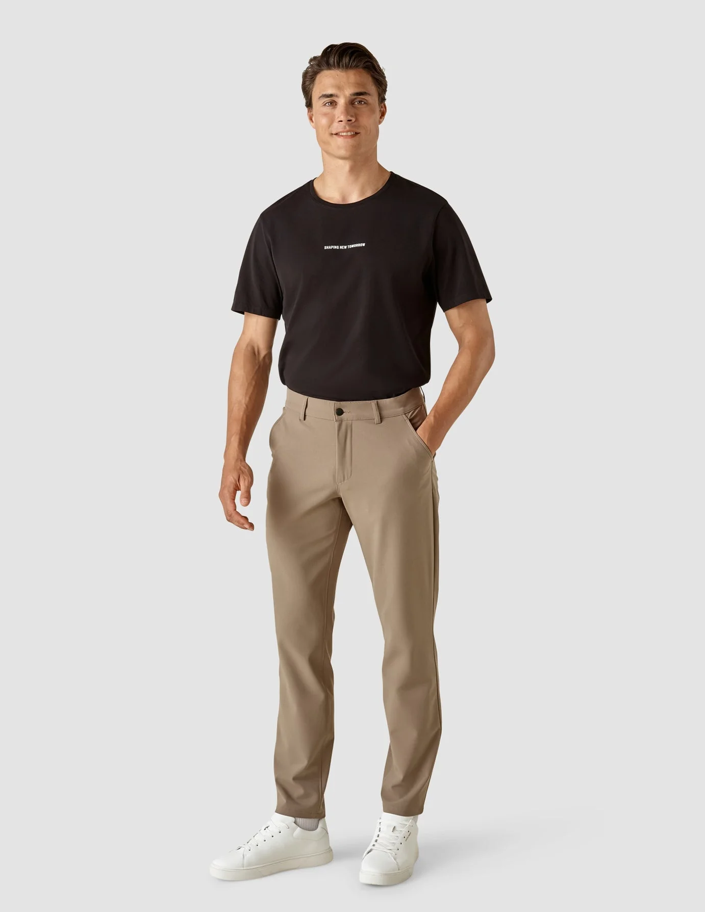Essential Pants Regular Walnut - Image 2