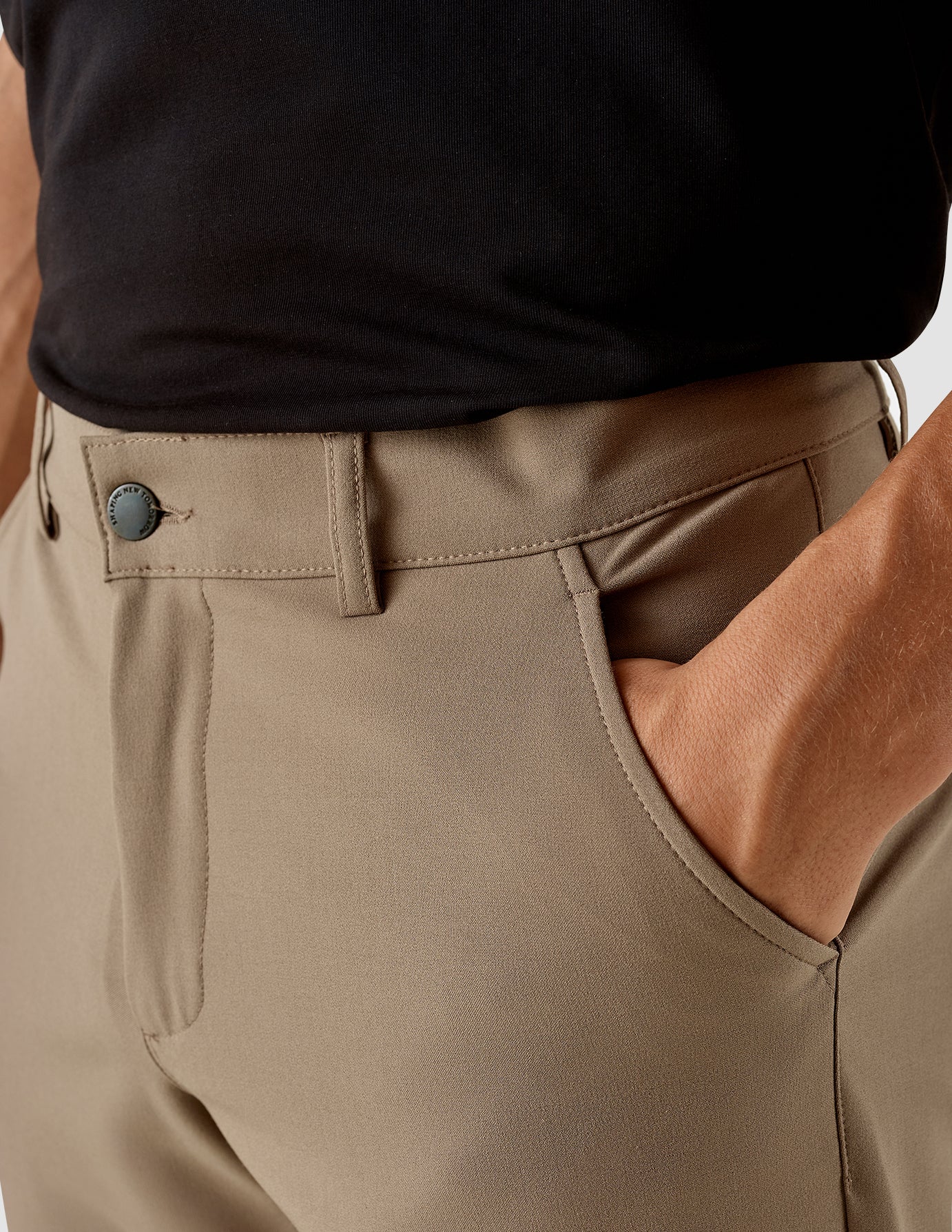 Essential Pants Regular Walnut - Image 7