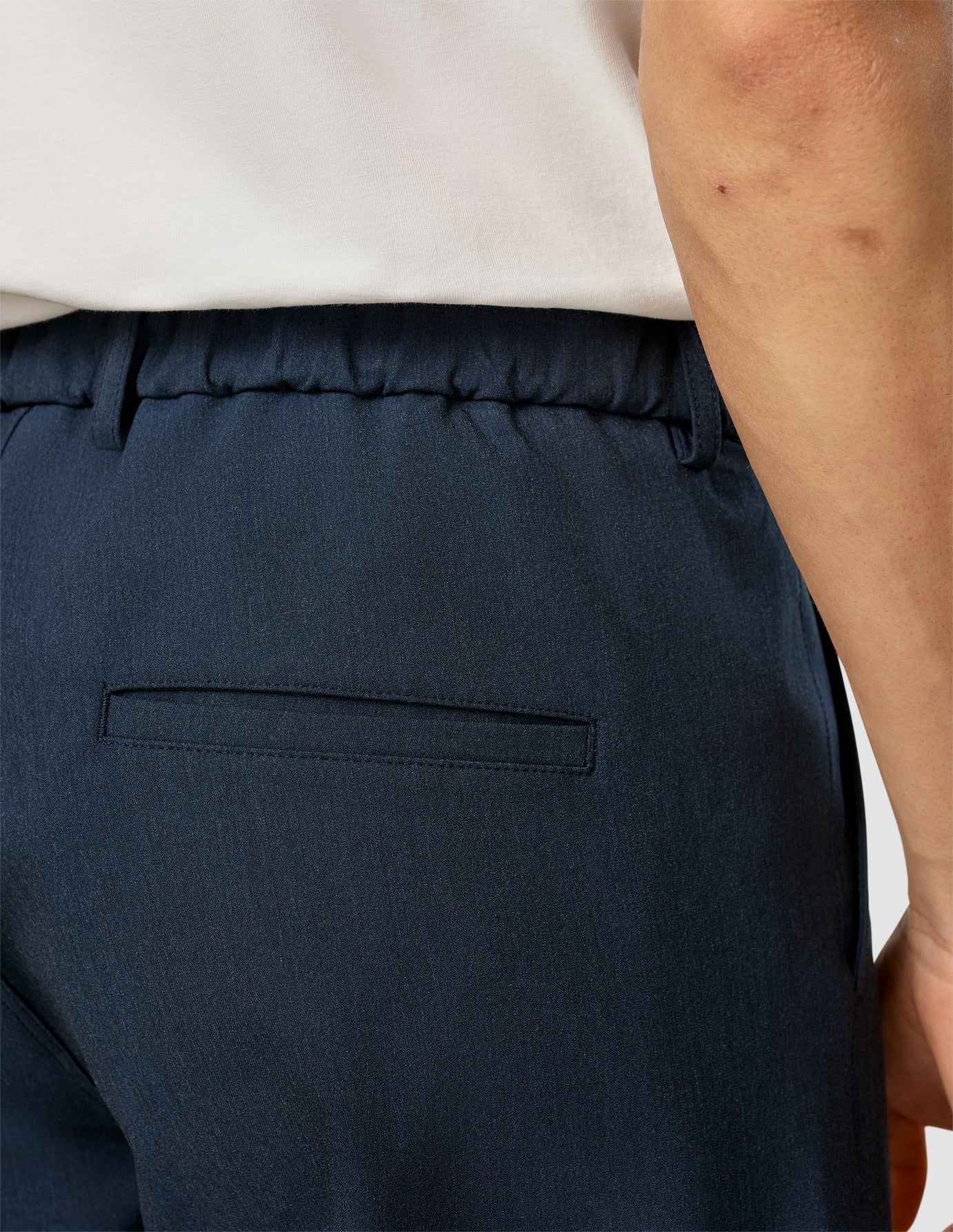 Essential Pants Relaxed Fit Navy Melange - Image 7