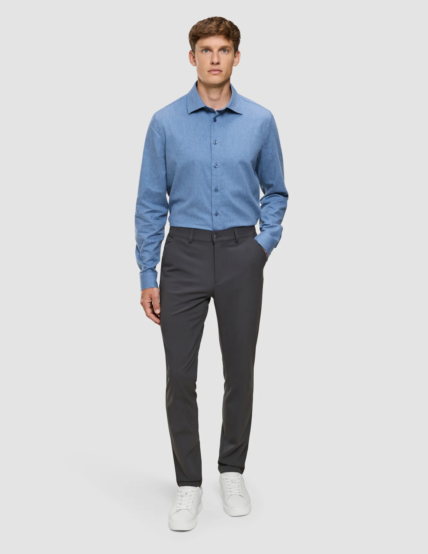Essential Pants Slim Dark Shadow - Image 2