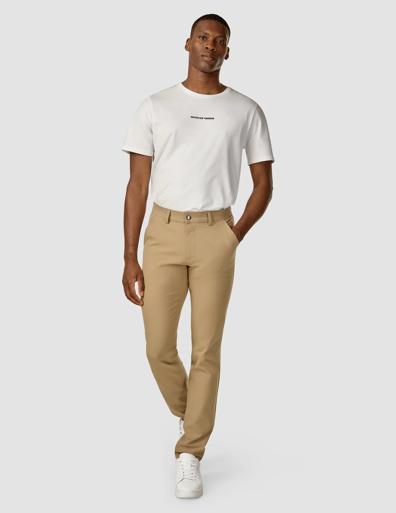 Essential Pants Slim Khaki - Image 2