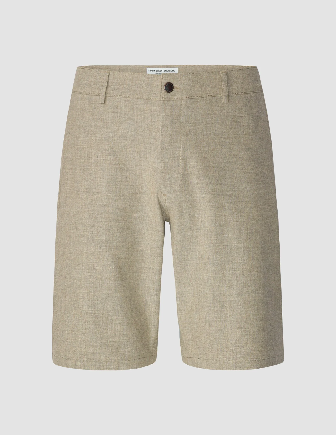 Essential Shorts Beige Melange - Image 3