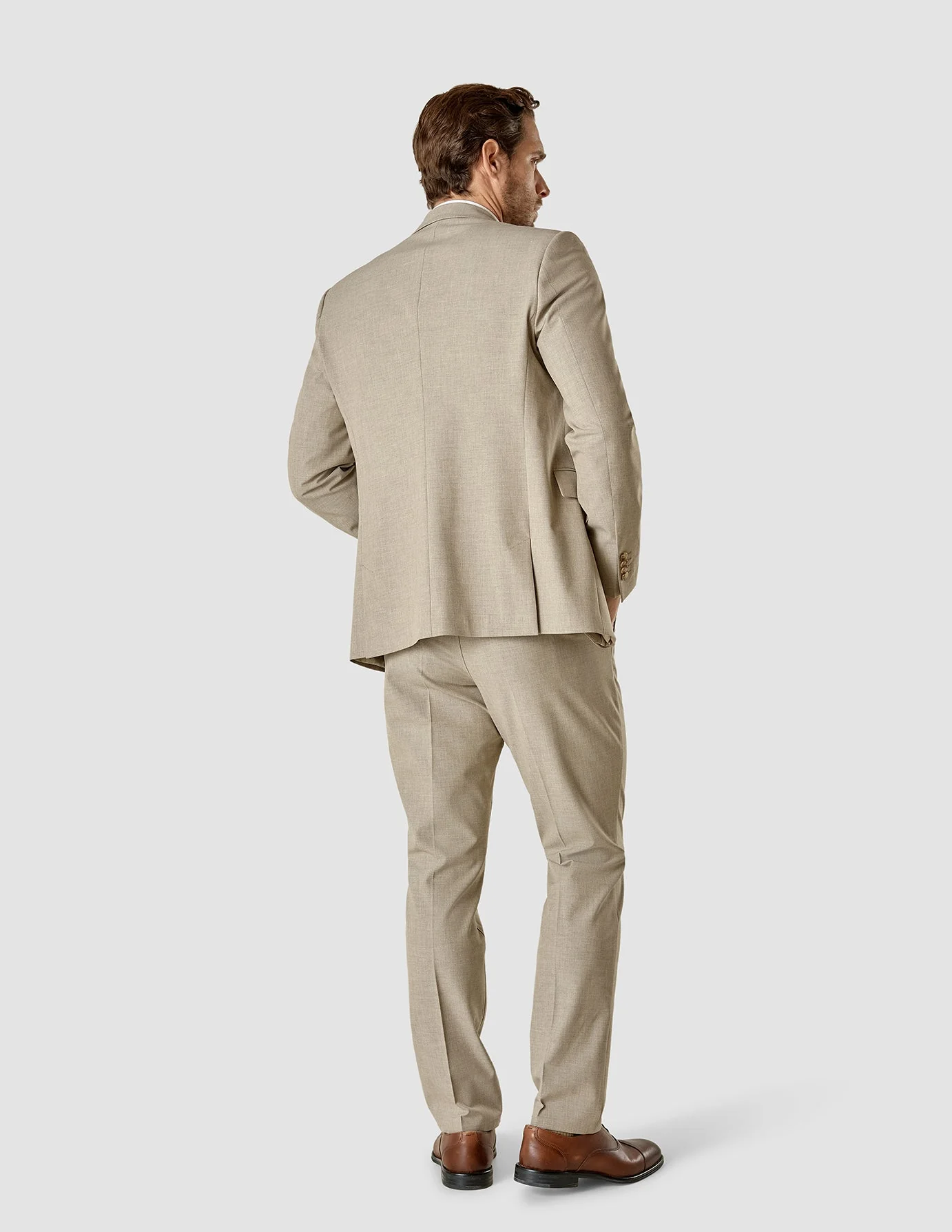 Essential Suit Beige Melange - Image 4