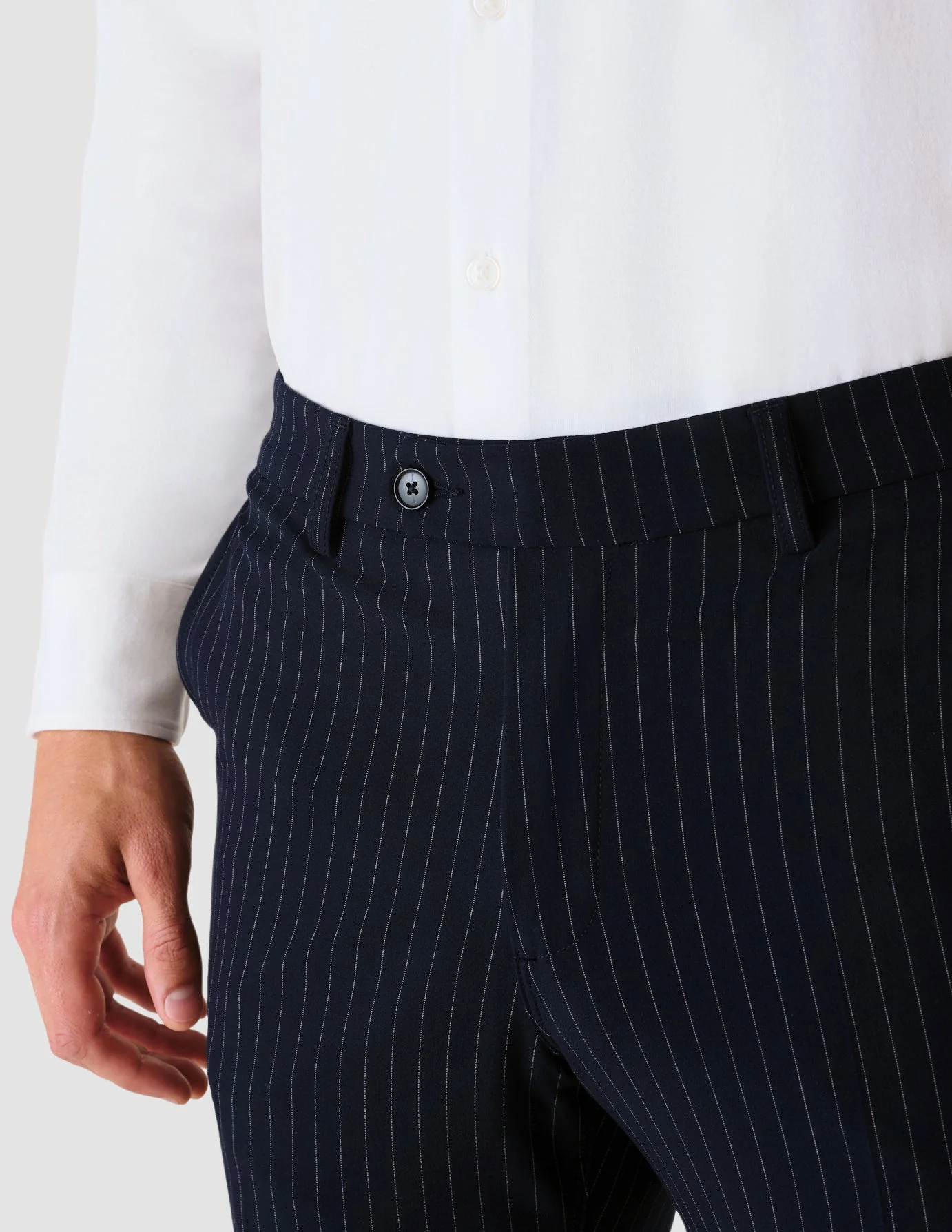 Essential Suit Navy Pinstripe - Image 6