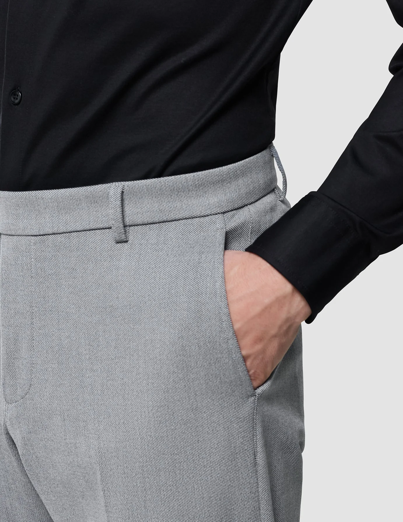 Essential Suit Pants Regular Ash Twill - Image 4