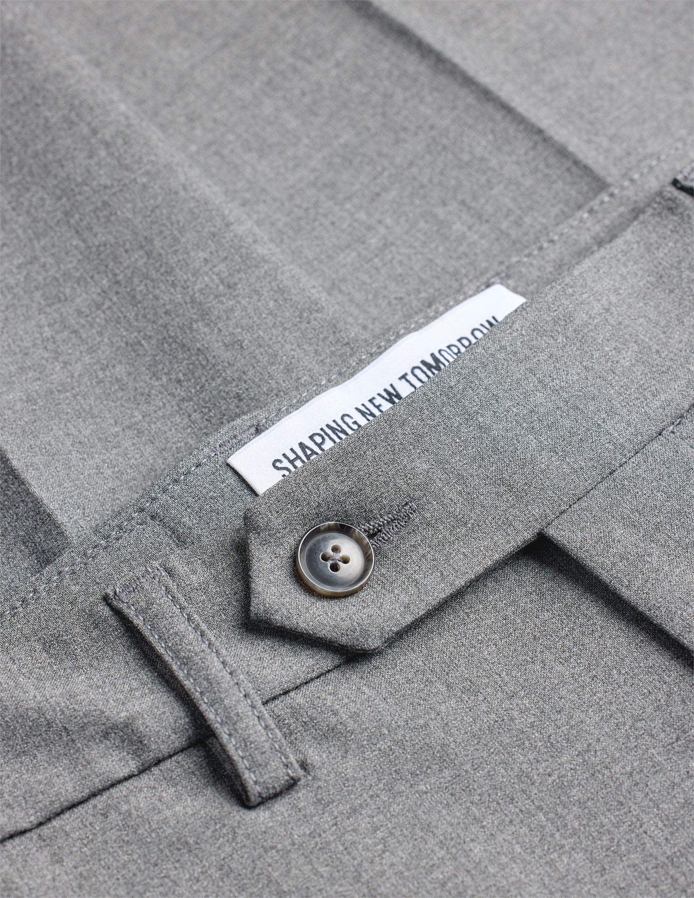 Essential Suit Pants Regular Cloud Grey - Image 8