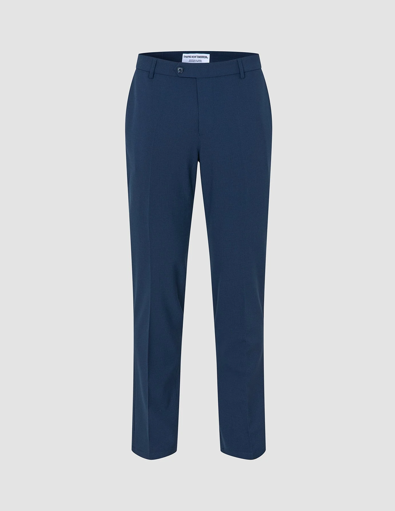Essential Suit Pants Regular Navy Checks - Image 3