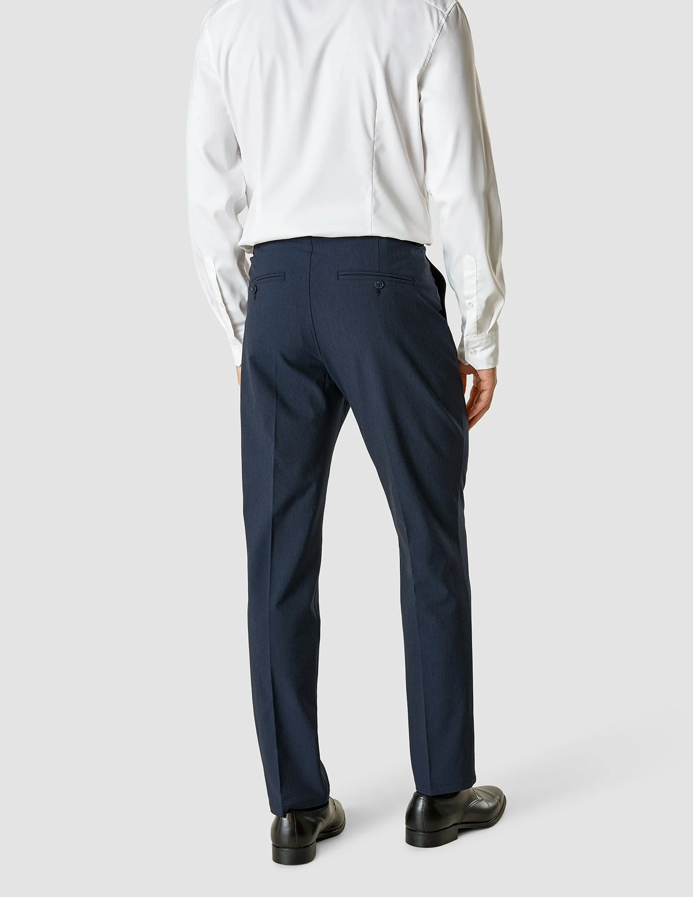Essential Suit Pants Regular Navy Melange - Image 5