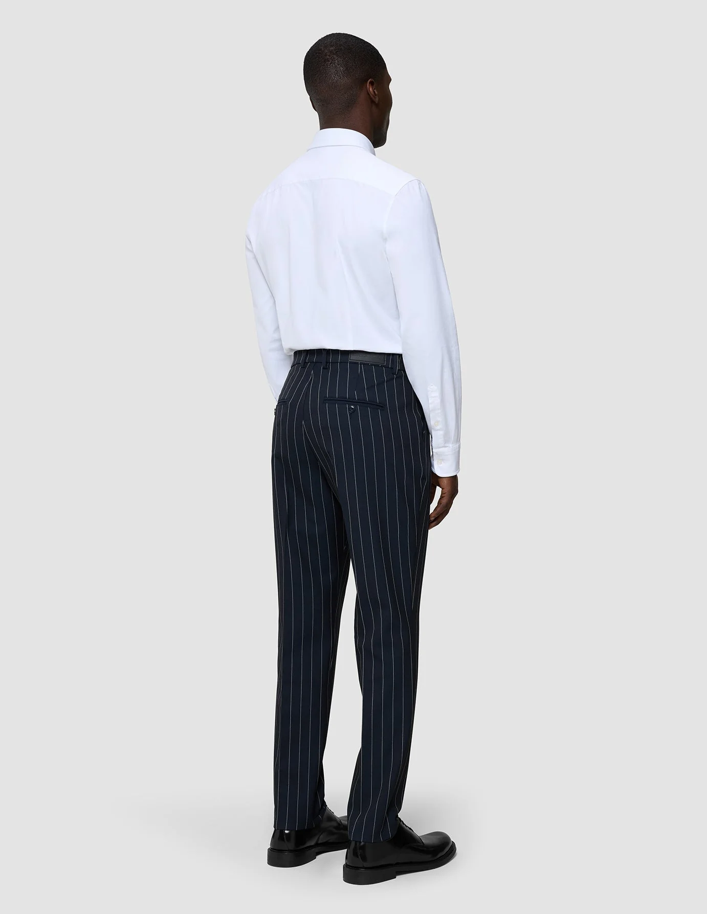 Essential Suit Pants Regular Navy Stripes - Image 6