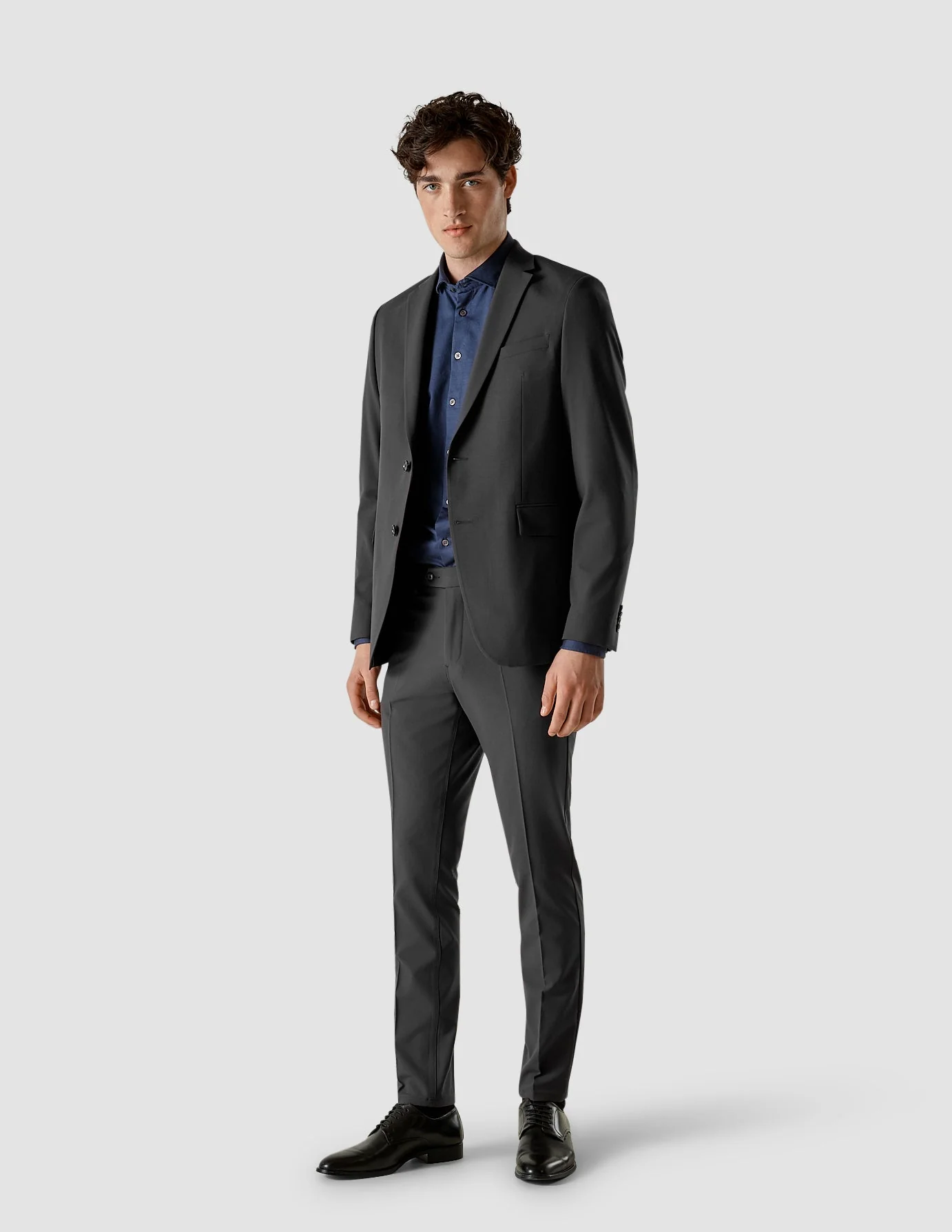 Essential Suit Pants Slim Dark Shadow - Image 14
