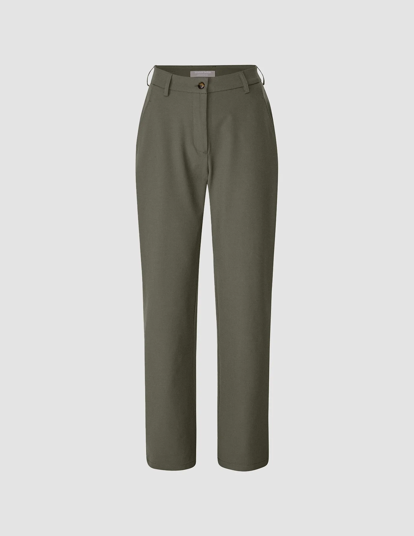 Essential Suit Straight Dark Olive - Image 8