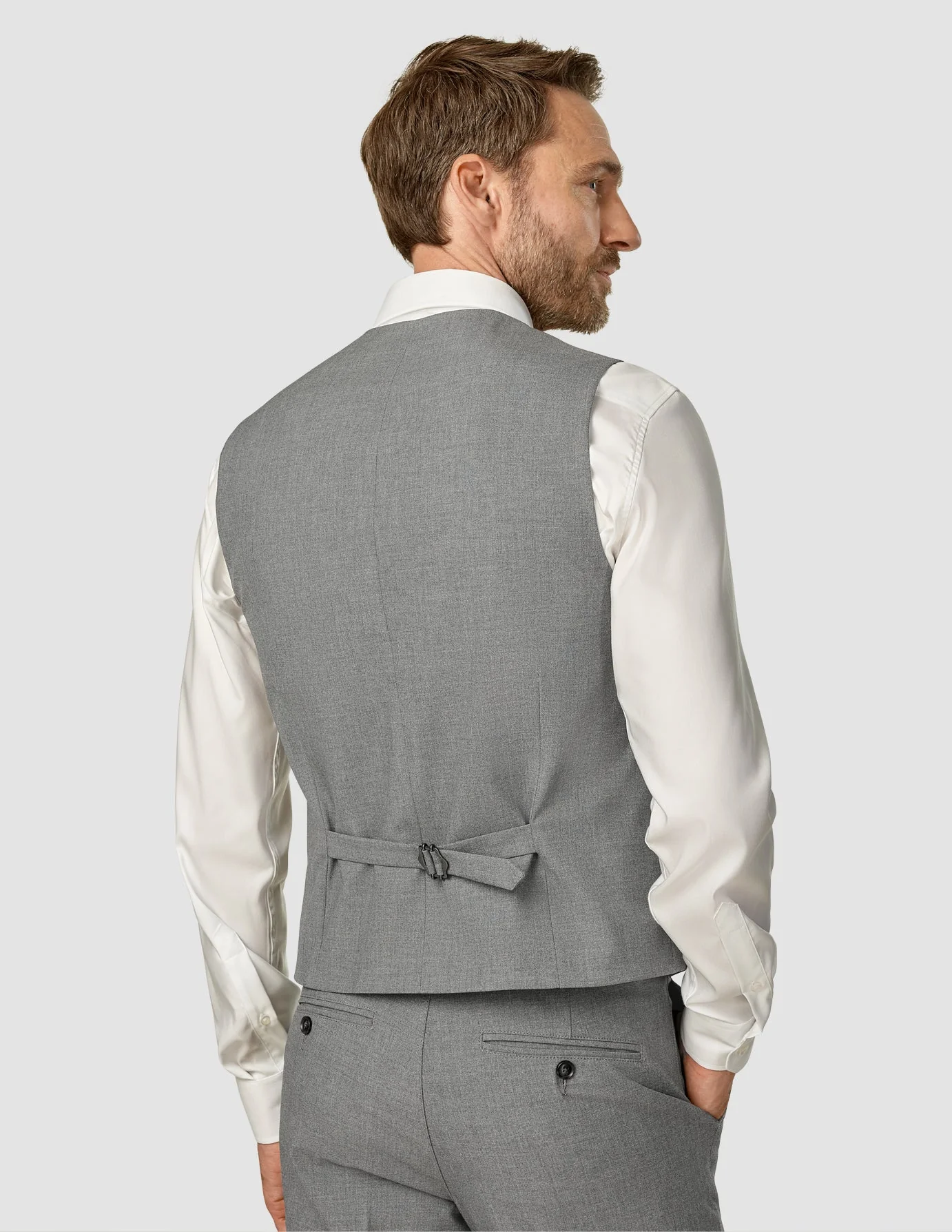 Essential Vest Dark Grey Melange - Image 5