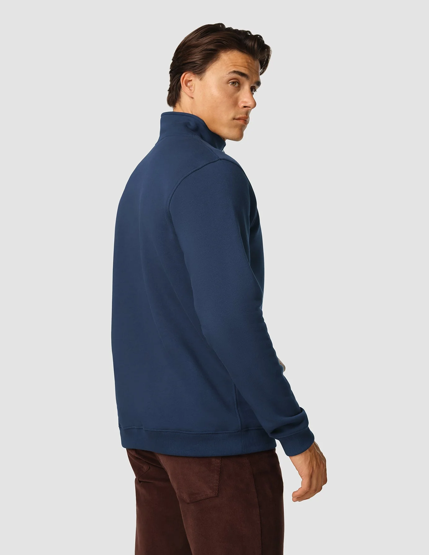 Everyday Half Zip Navy - Image 4